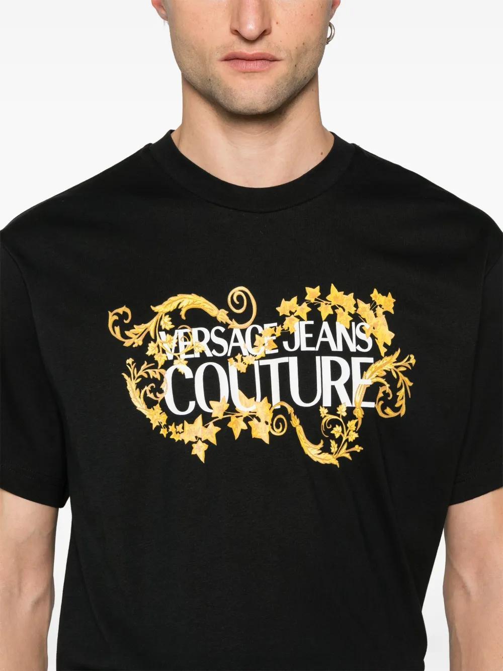 logo-print cotton T-shirt Product Image