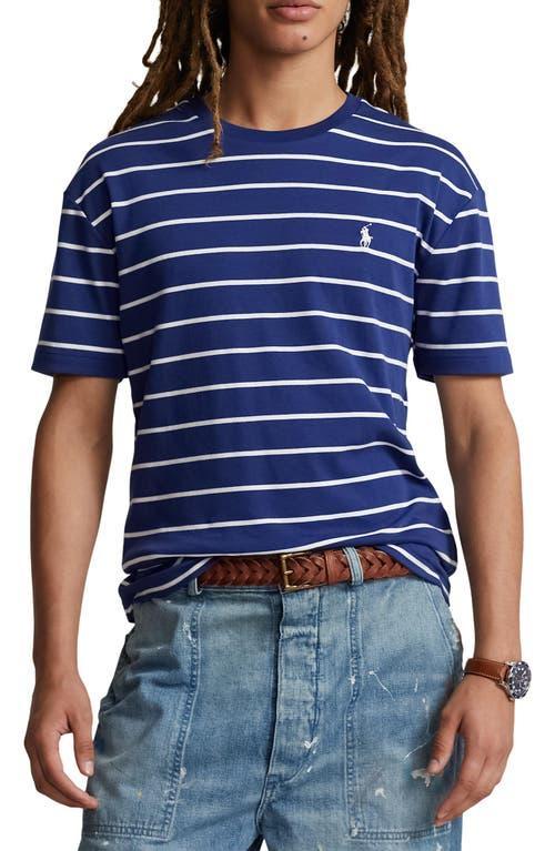 Mens Striped Short-Sleeve T-Shirt Product Image