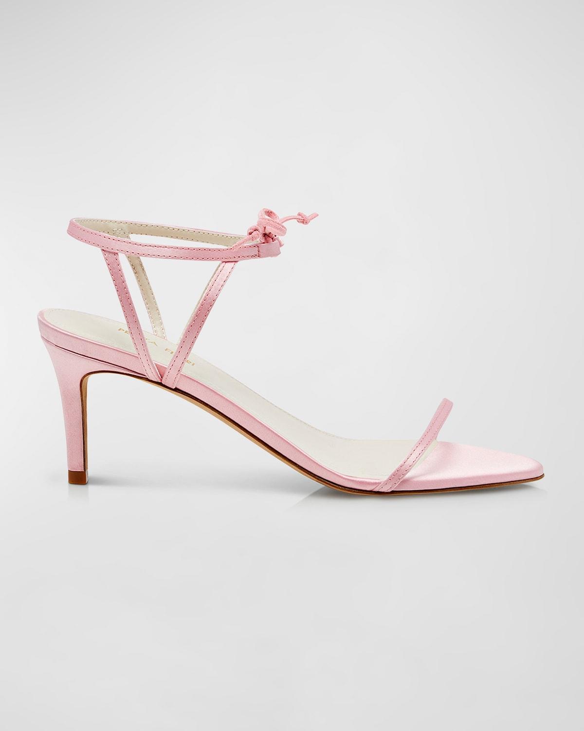 Womens Clover 75MM Sustainable Silk Sandals Product Image