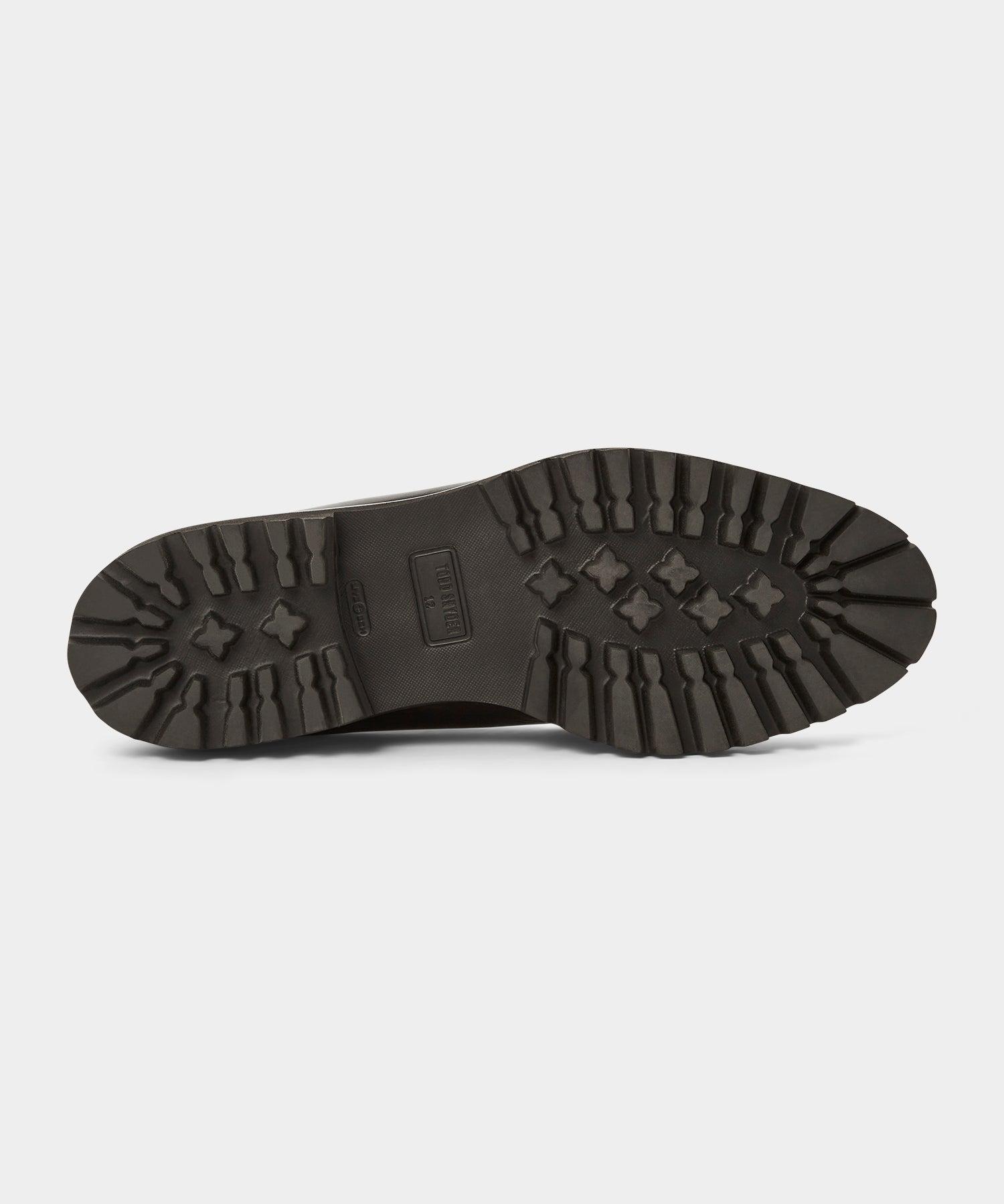 City Derby in Black Leather Product Image