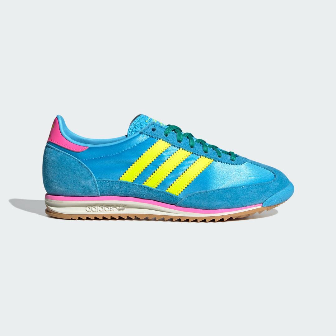 adidas SL 72 OG Shoes Semi Green Spark 10 Womens Product Image