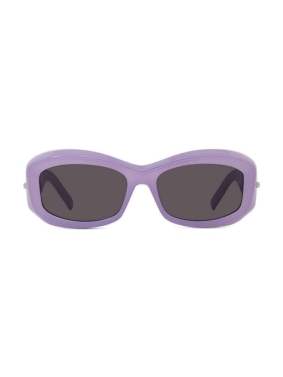G 180 Acetate Rectangle Sunglasses Product Image