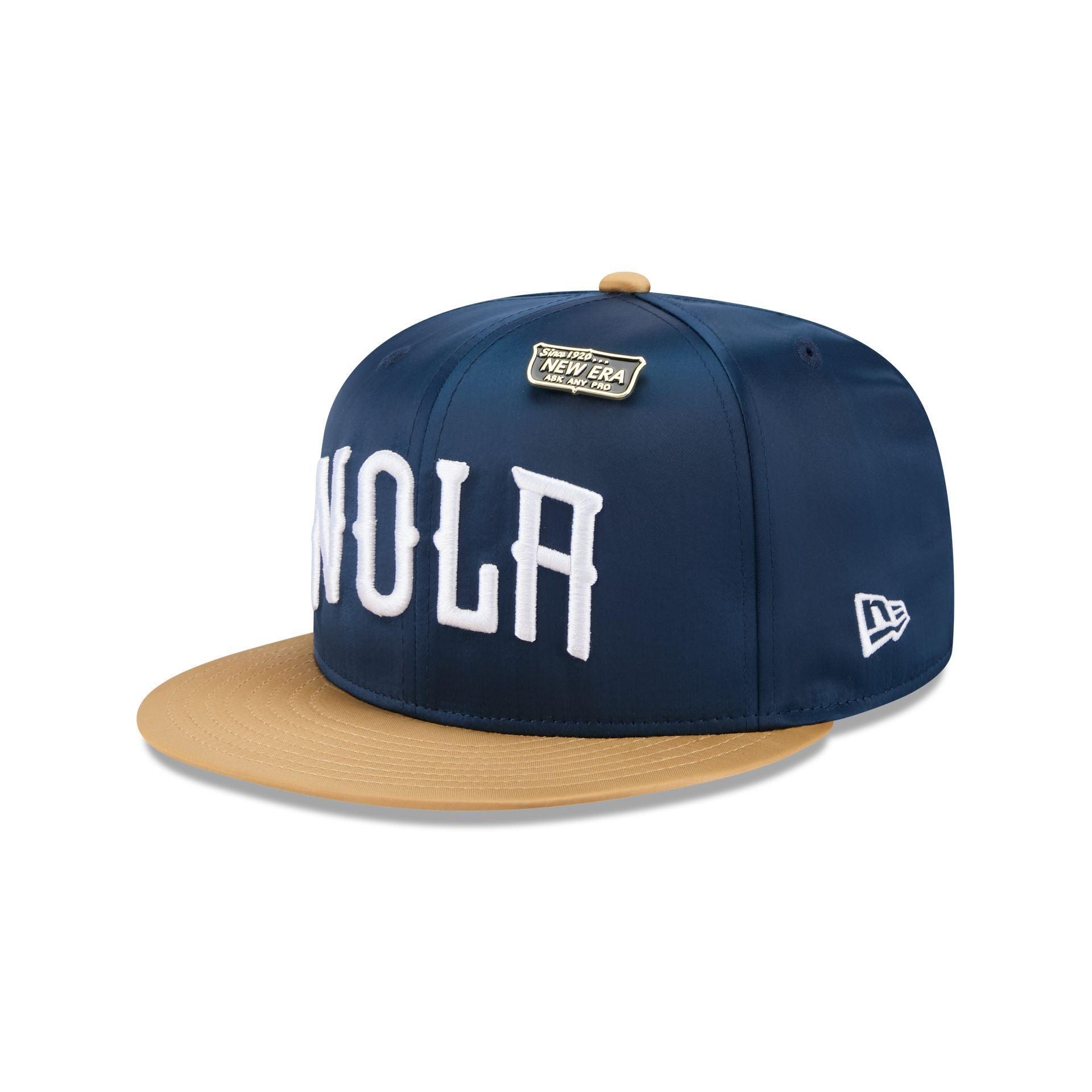 New Orleans Pelicans Spring Satin 59FIFTY Fitted Hat Male Product Image