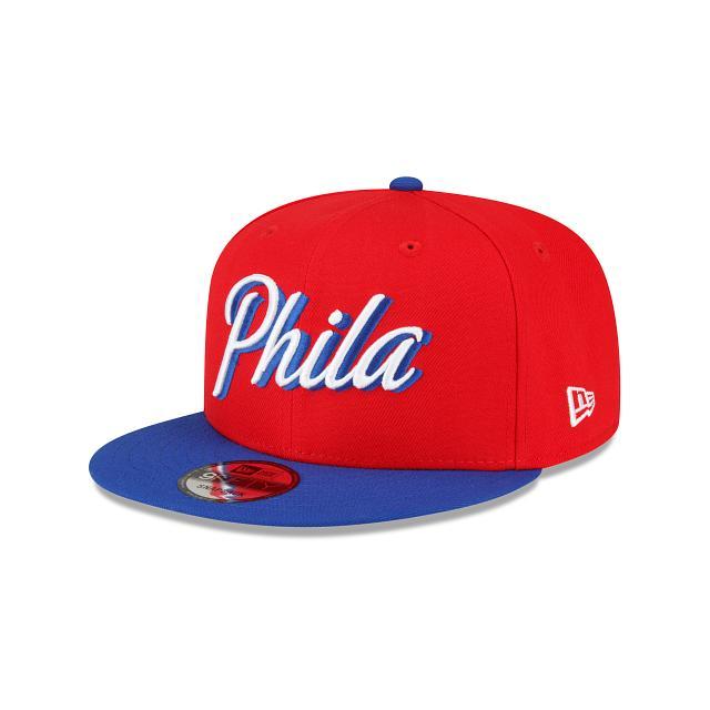 Philadelphia 76ers 2024 Statement Edition 9FIFTY Snapback Hat Male Product Image