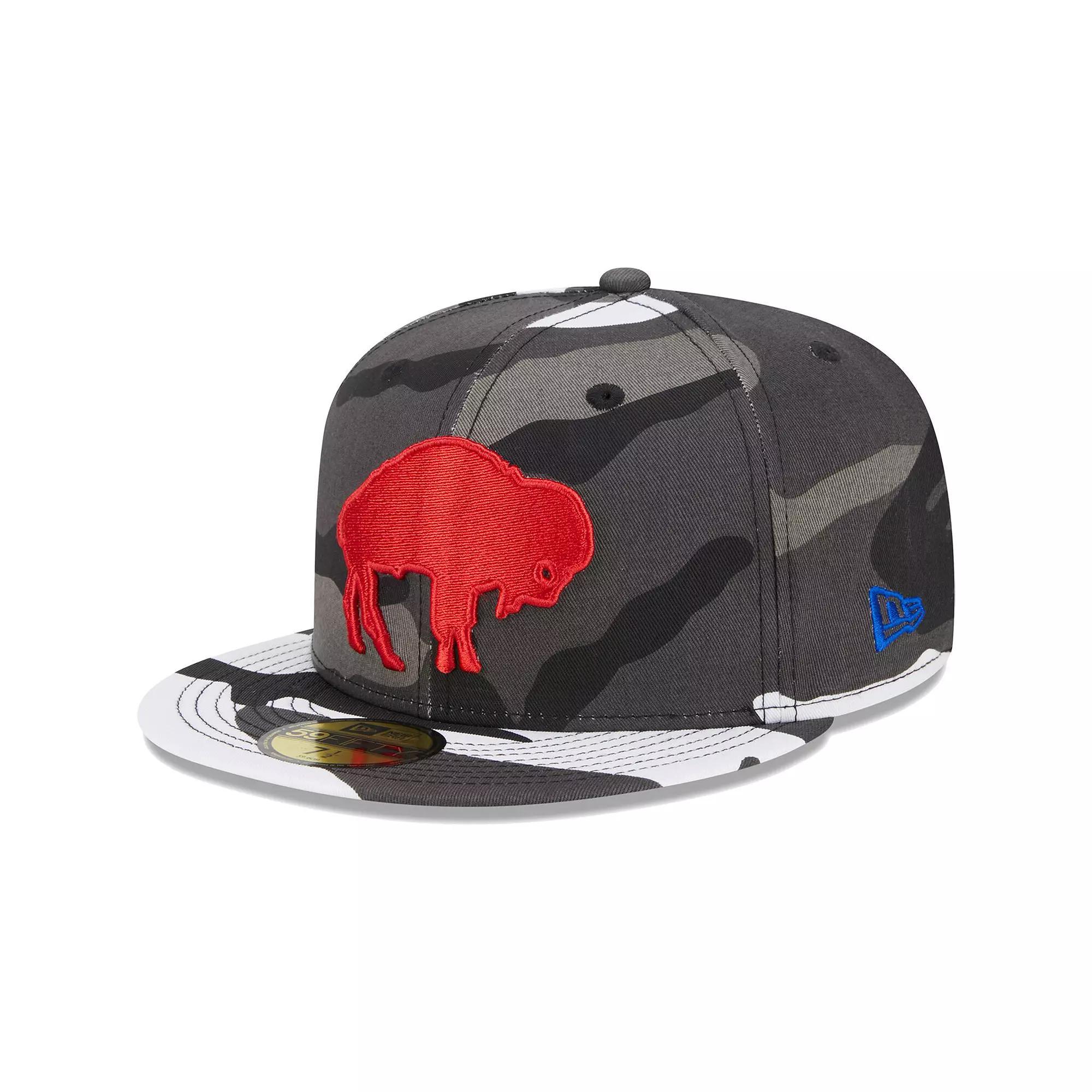Men's New Era Buffalo Bills Urban Camo 59FIFTY Fitted Hat, Size: 7 5/8, Green Product Image