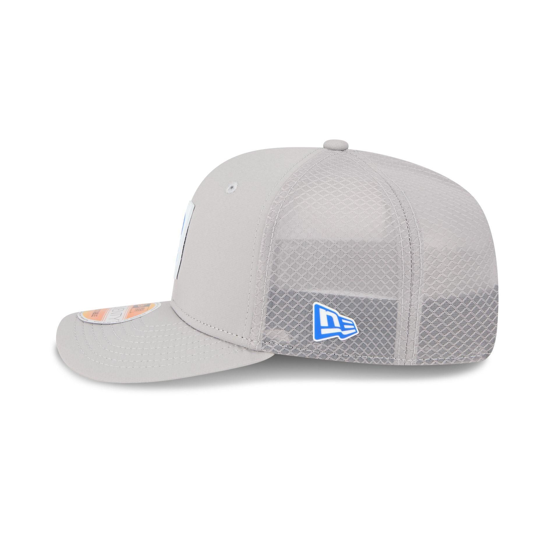 Dallas Cowboys 2025 Sideline Hot Weather Gray 9SEVENTY Trucker Hat Male Product Image