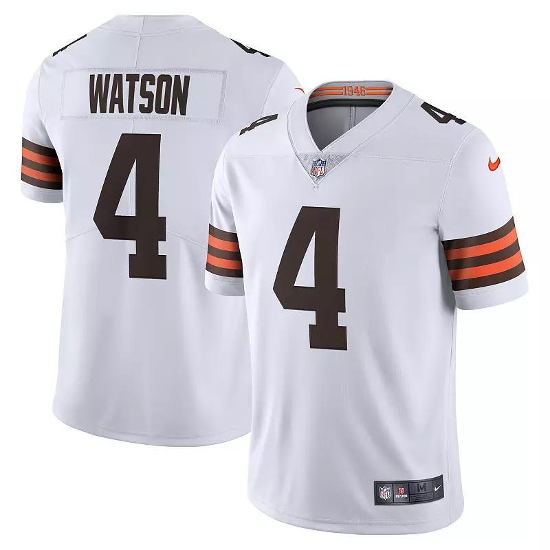 Men's Nike Deshaun Watson White Cleveland Browns 2020 Vapor Limited Jersey, Size: XL Product Image