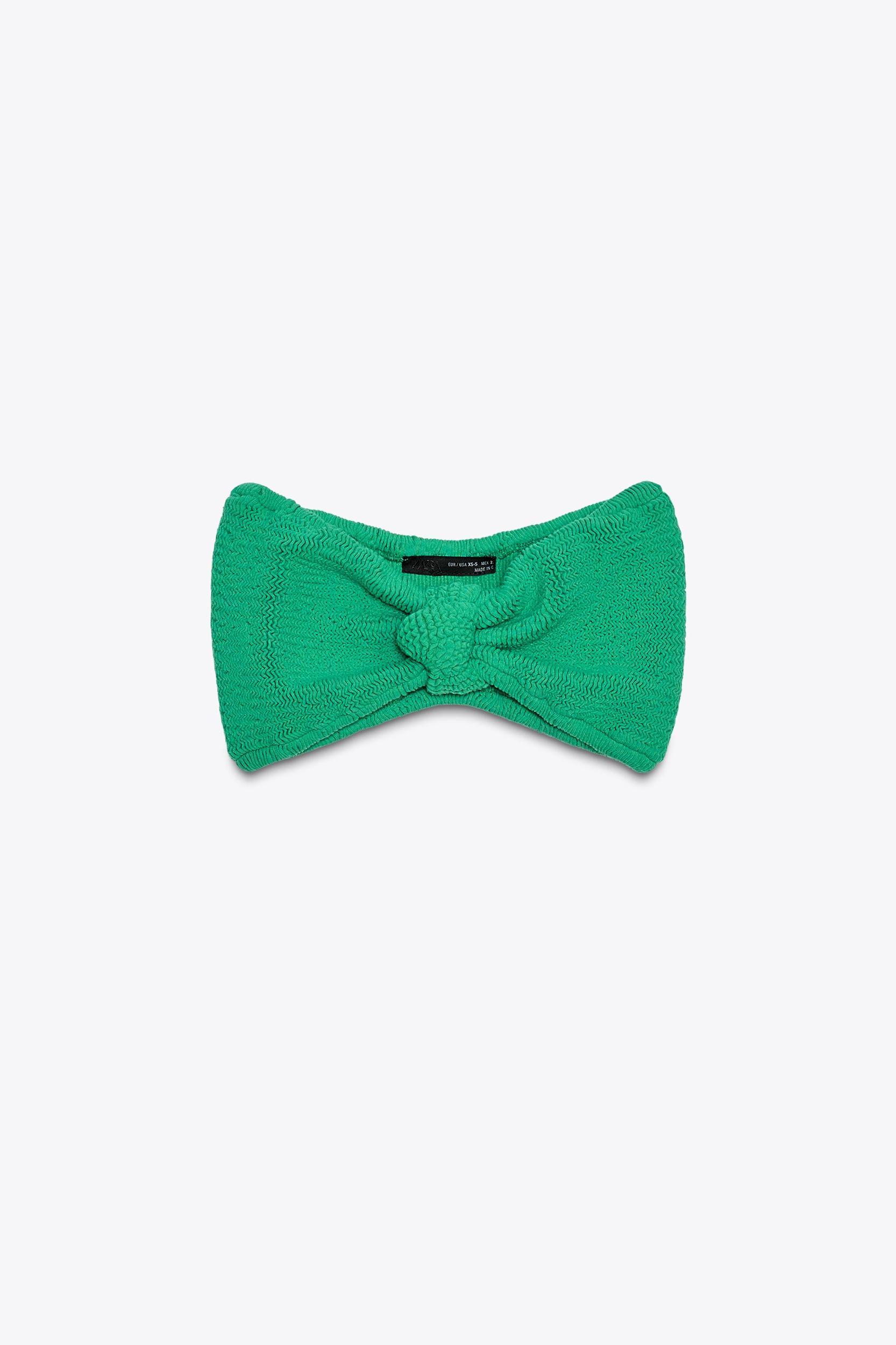 TEXTURED BIKINI TOP Product Image