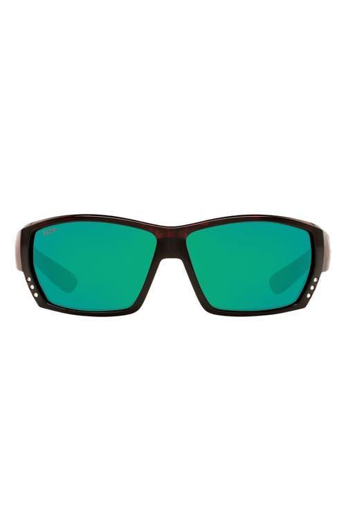 Costa Mens 6S9009 Tuna Alley 62mm Rectangle Polarized Sunglasses Product Image