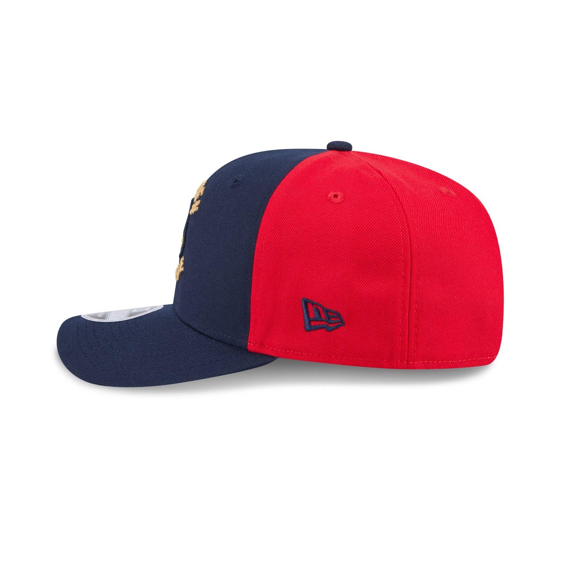 Columbus Blue Jackets Washed 9FIFTY A-Frame Snapback Hat Male Product Image