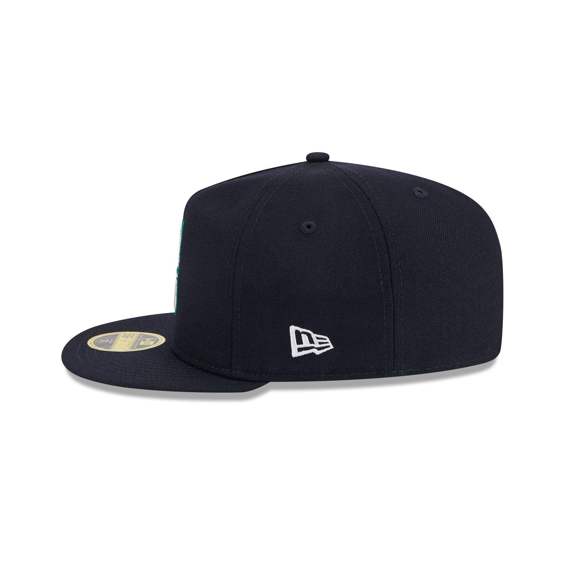 Seattle Mariners Boho Wool Retro Crown 59FIFTY Fitted Hat Male Product Image