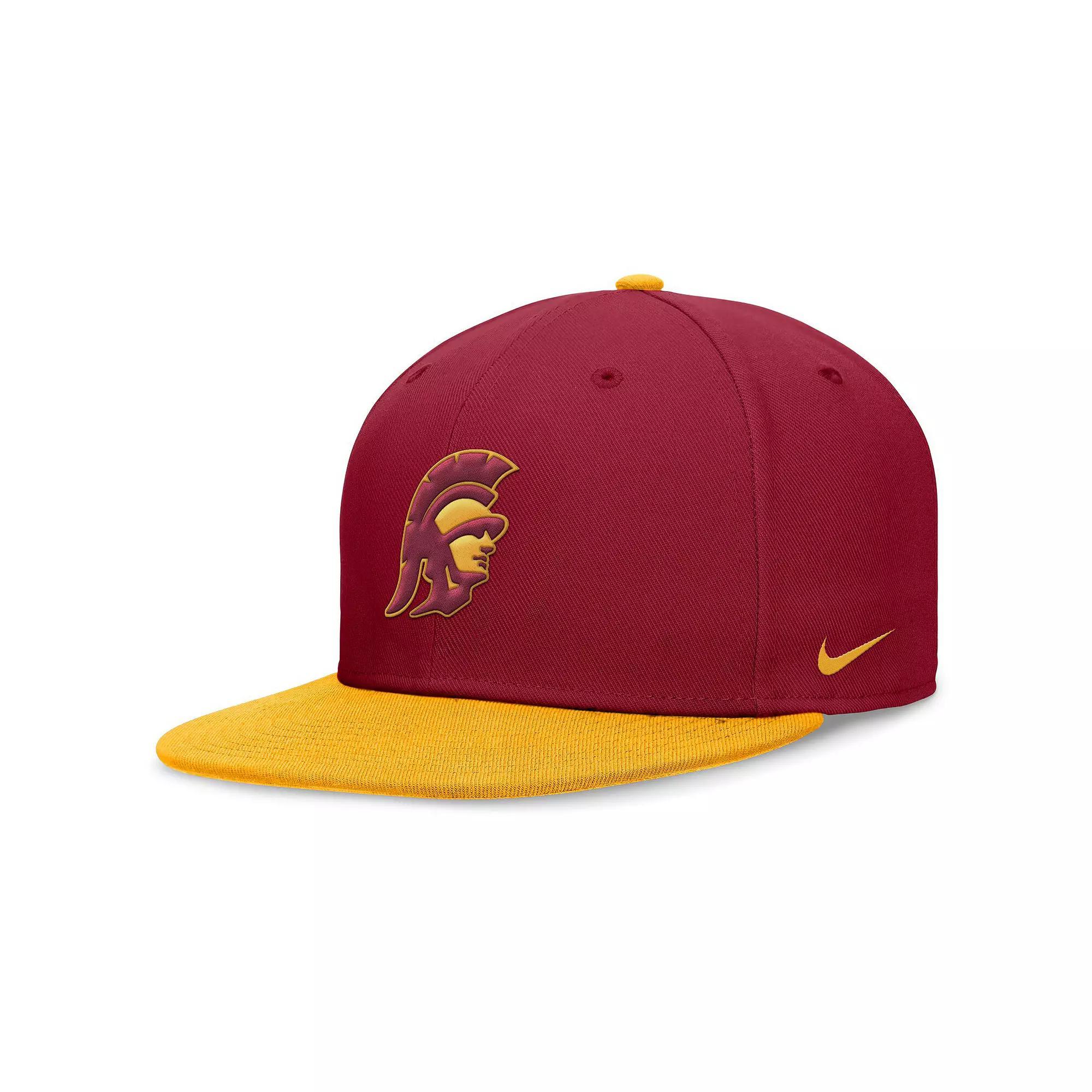 Mens Nike Crimson/Gold USC Trojans Performance Fitted Hat Product Image