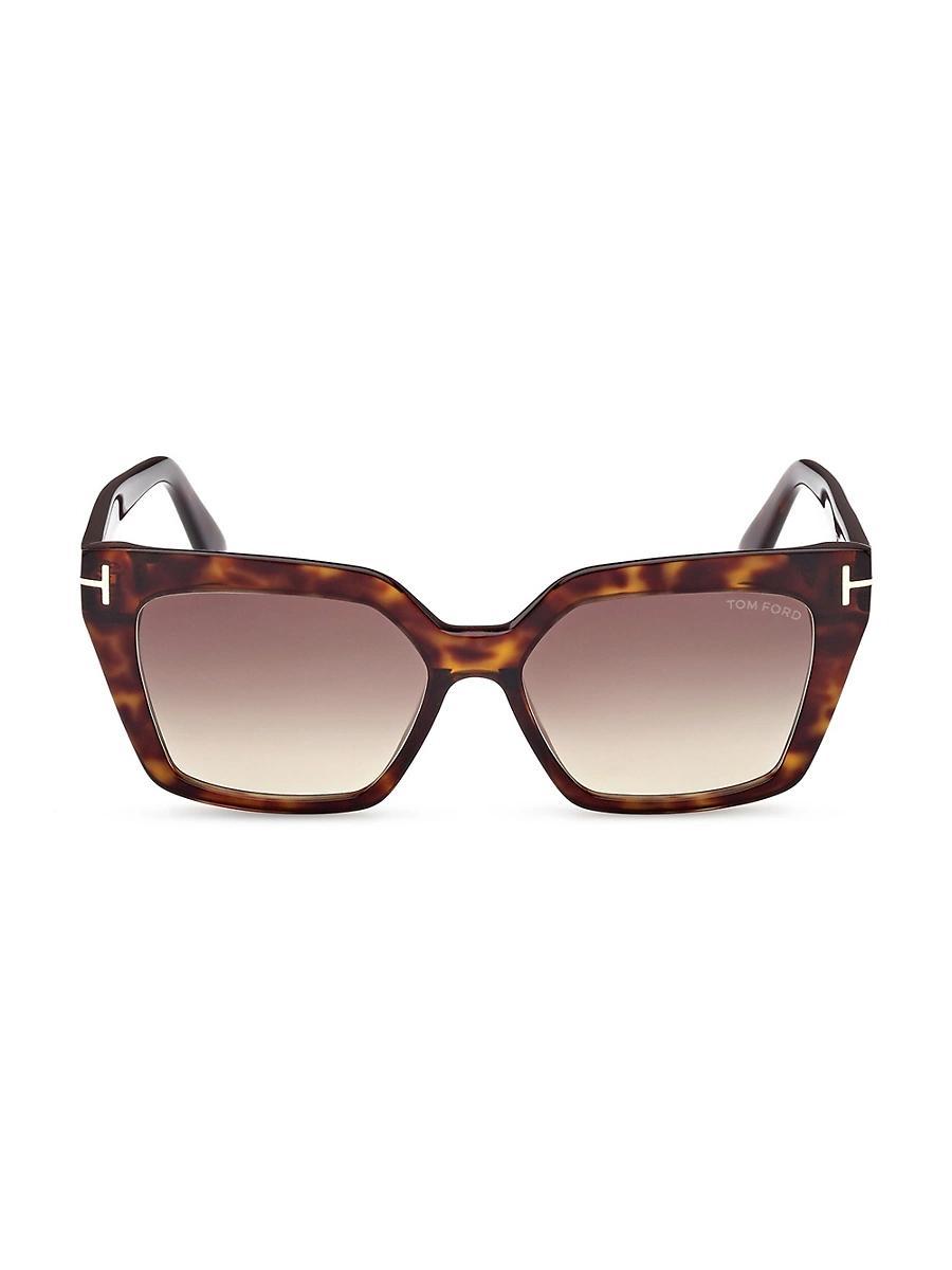 Tom Ford Winona Cat Eye Sunglasses, 53mm Product Image