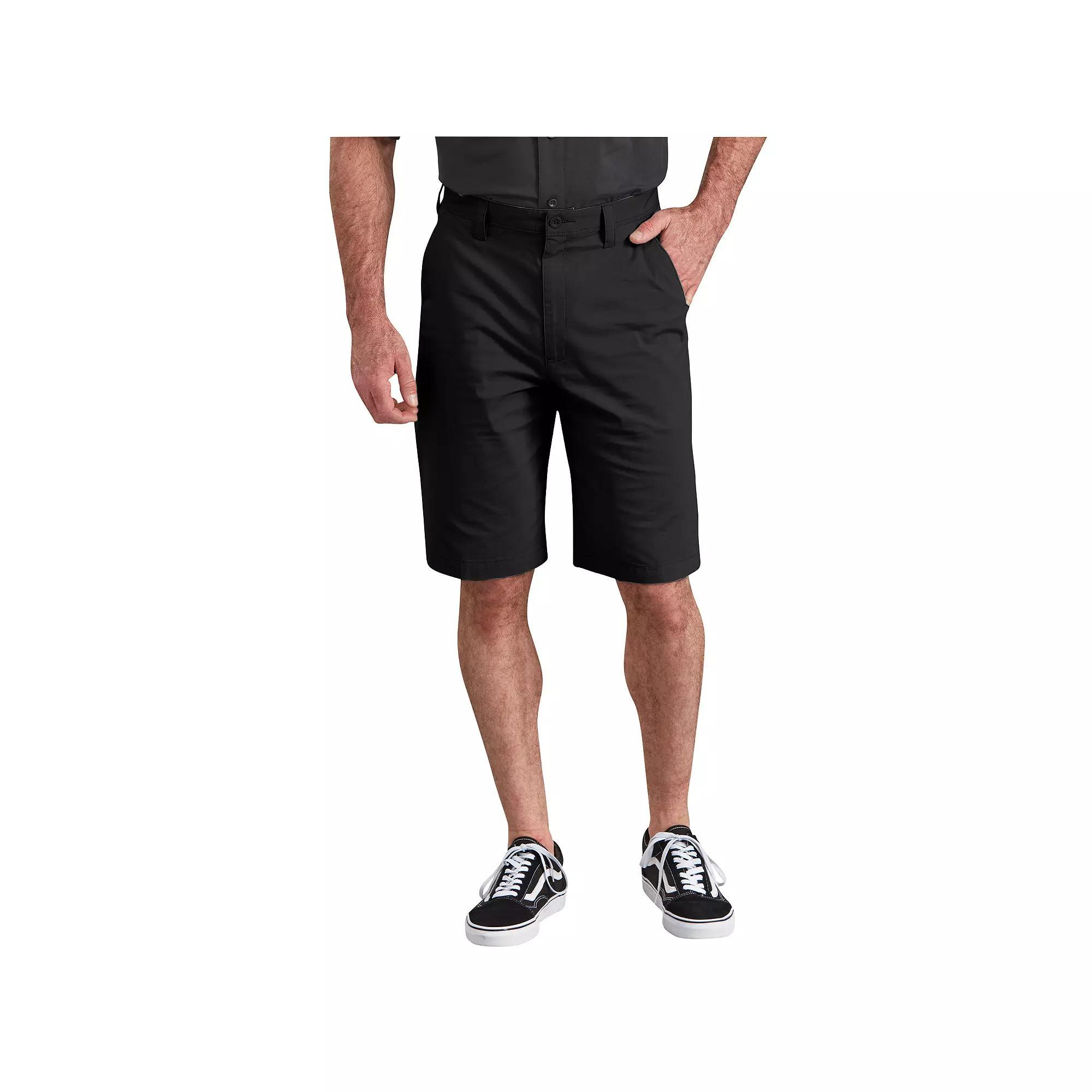 Men's Dickies 11-inch Performance Hybrid Utility Shorts, Size: 38, Black Product Image