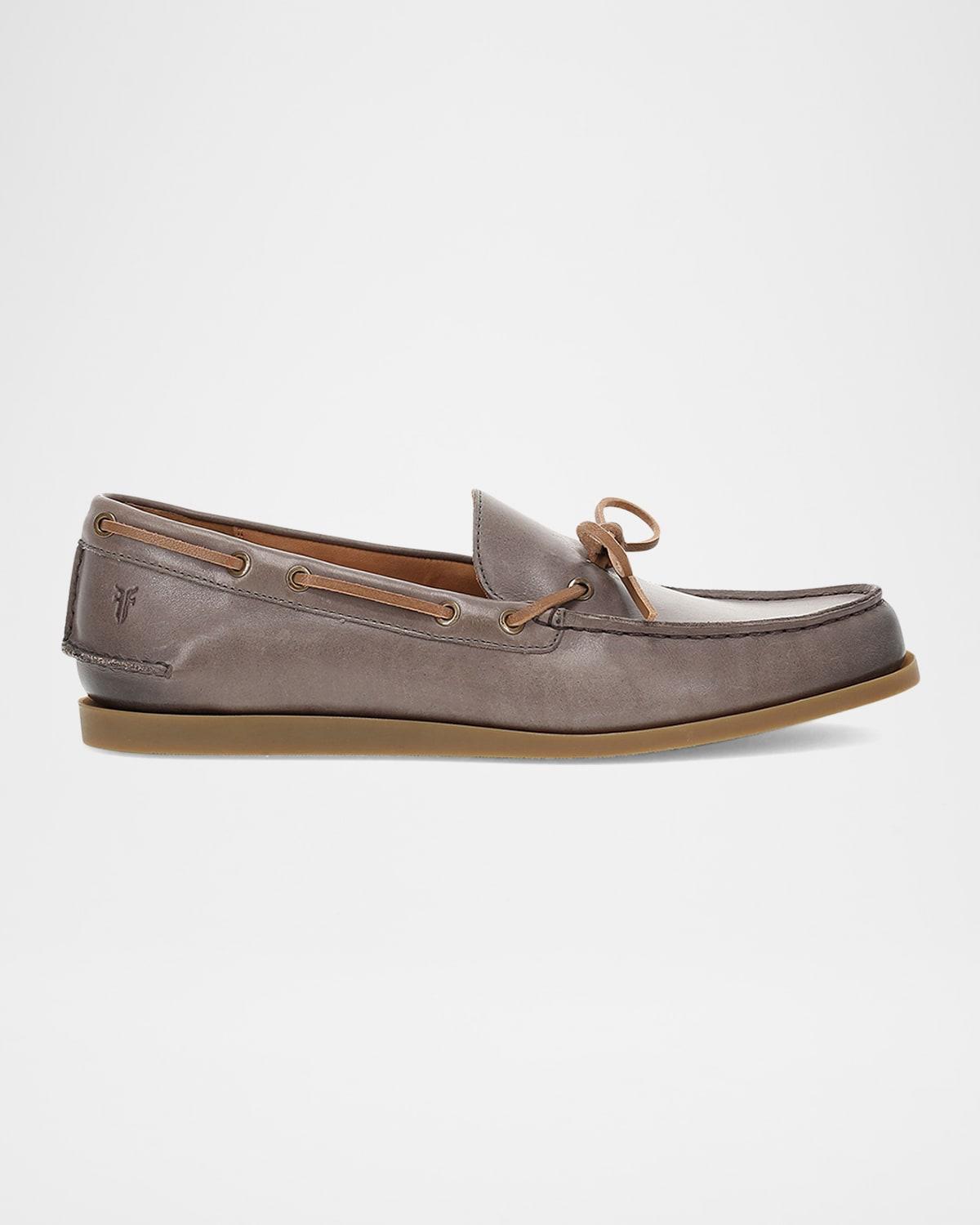 Mens Mason Leather Boat Shoes Product Image