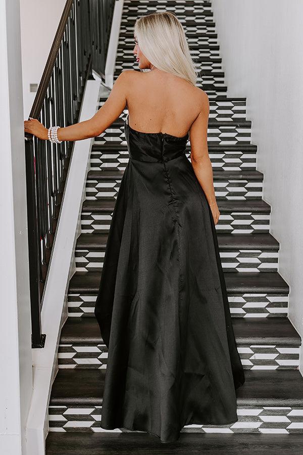 Red Carpet Moment High-Low Dress Product Image