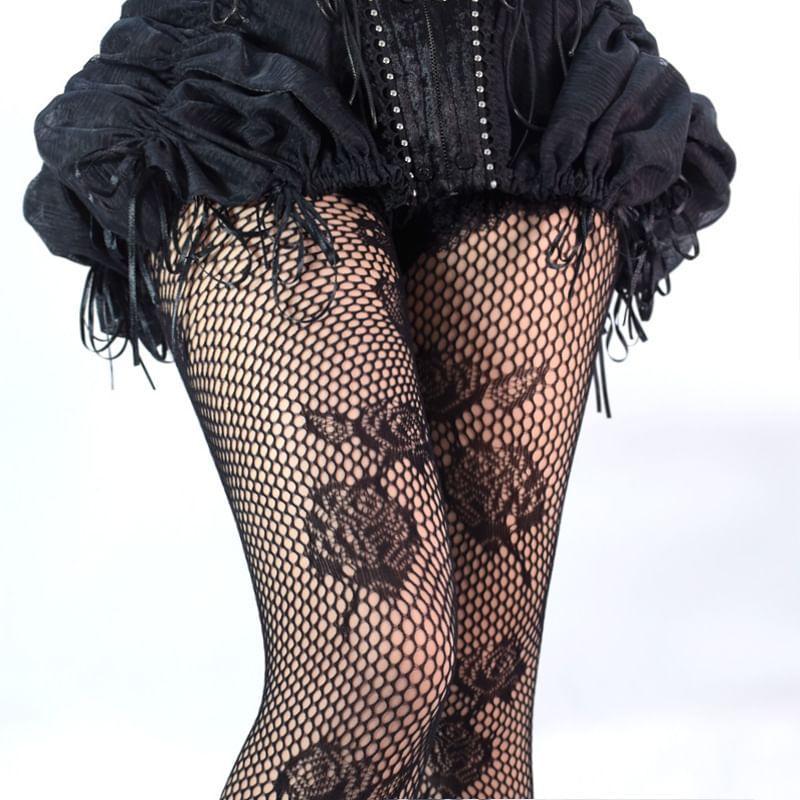 Floral Patterned Tights Product Image