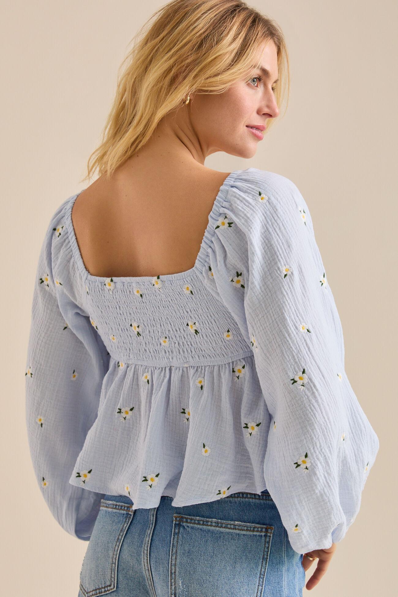 Elowyn Embroidered Top Product Image
