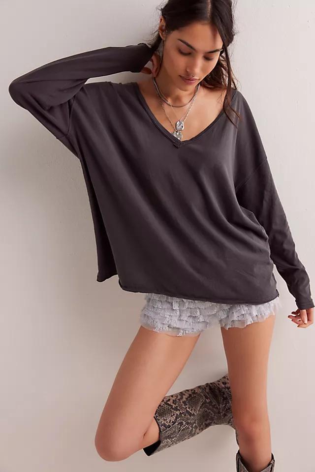 We The Free Nina V-Neck Long-Sleeve Tee Product Image
