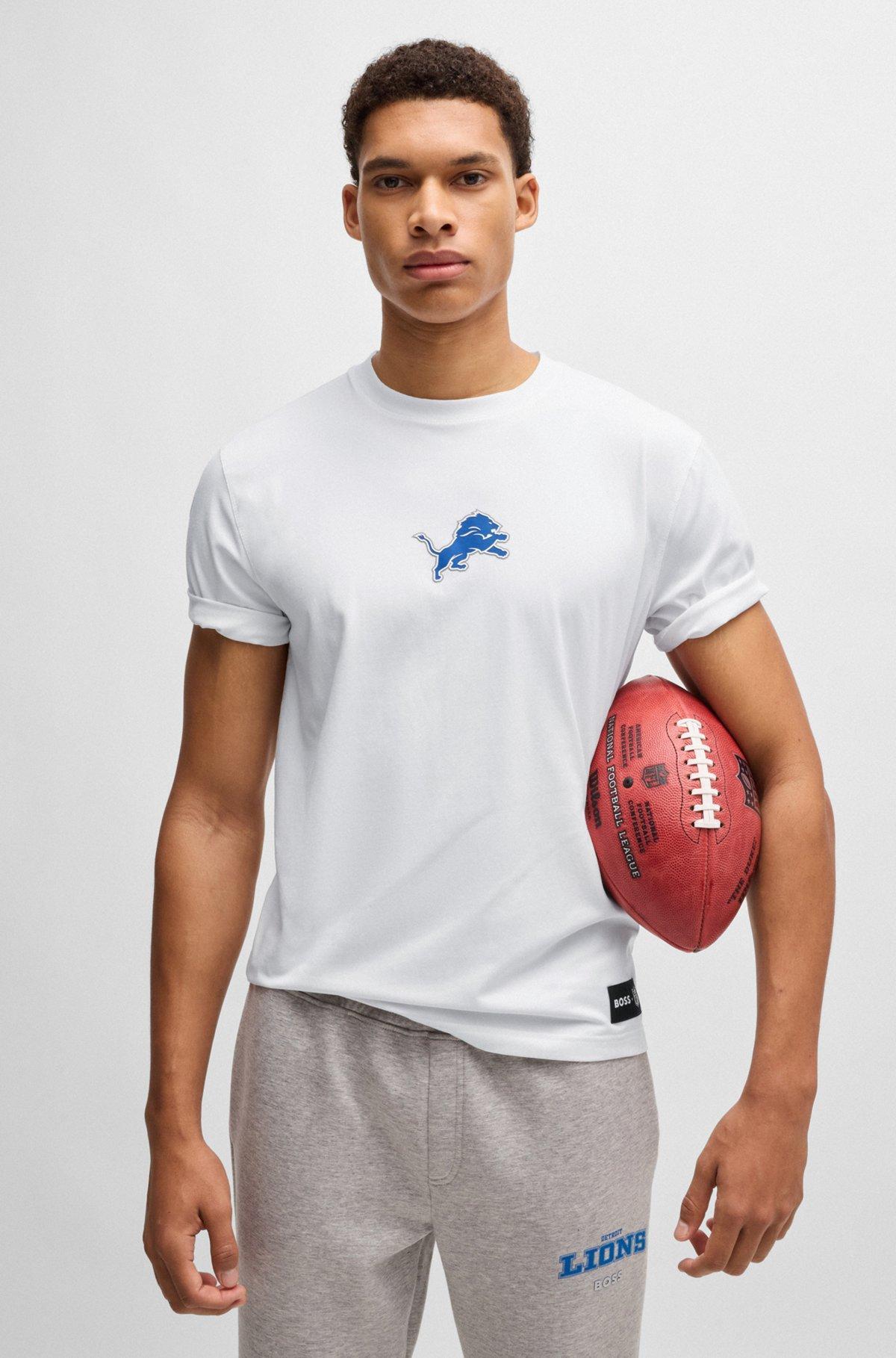 BOSS x NFL stretch-cotton T-shirt with special branding Product Image