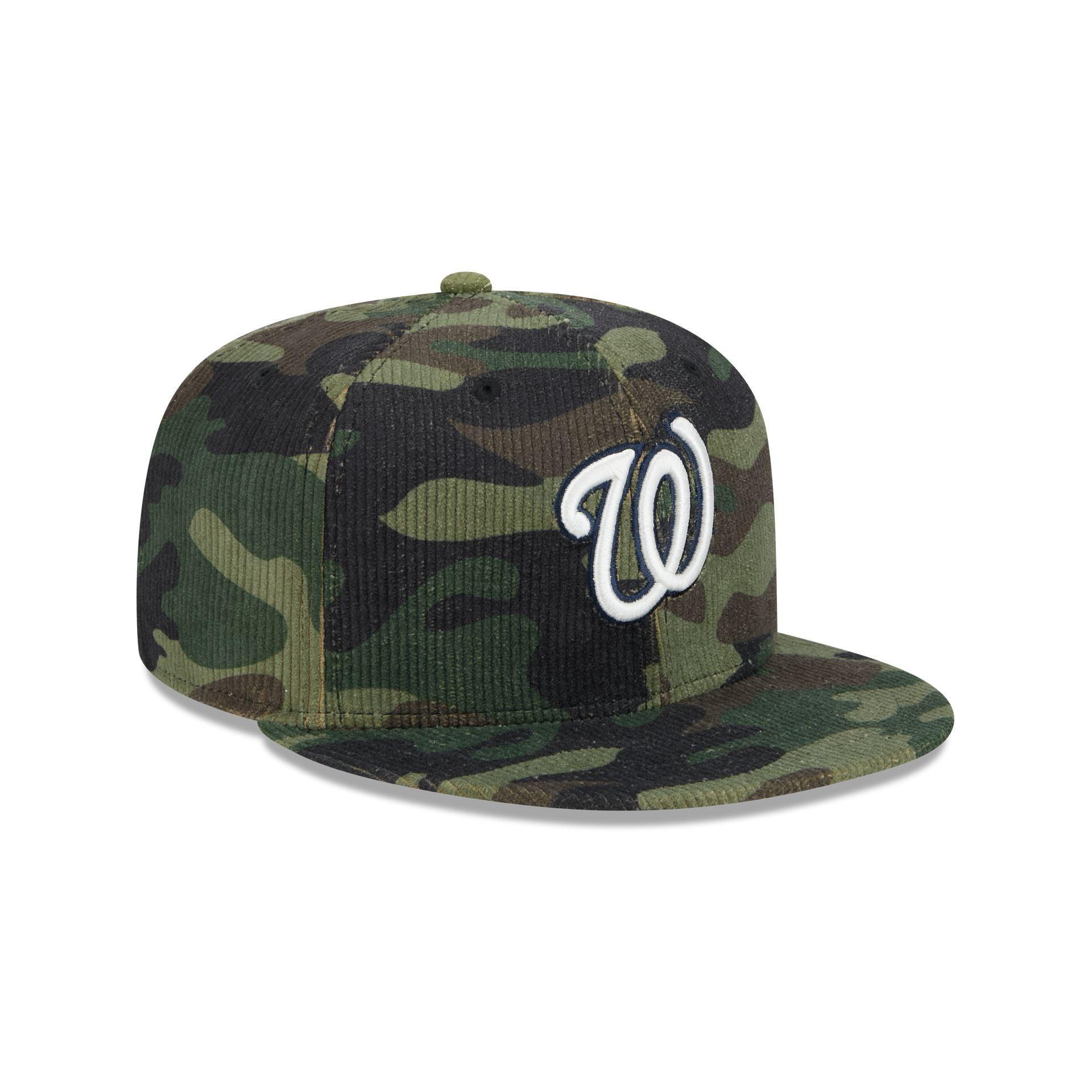 Washington Nationals Camo Cord 59FIFTY Fitted Hat Male Product Image