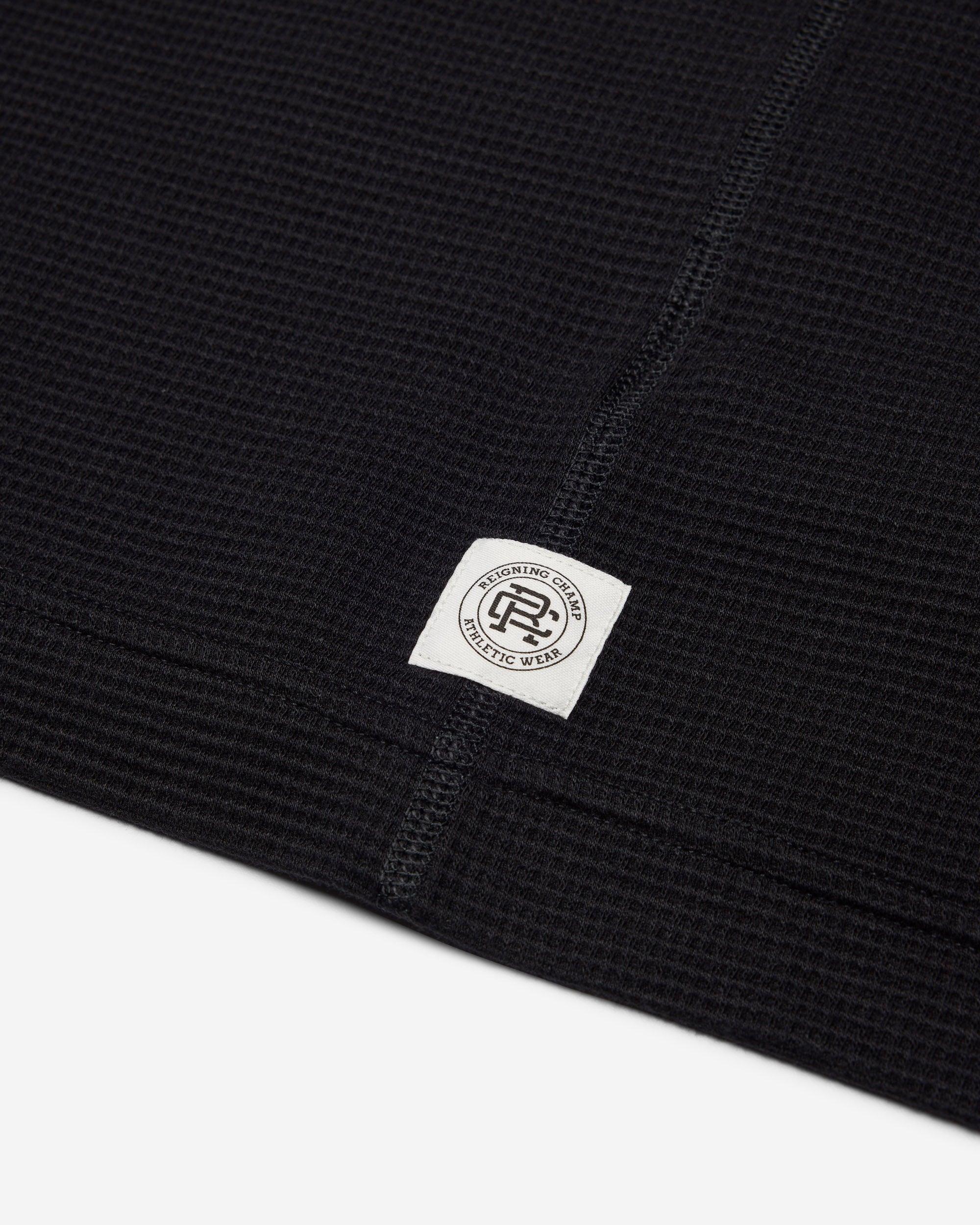 Lightweight Waffle Standard Henley Male Product Image