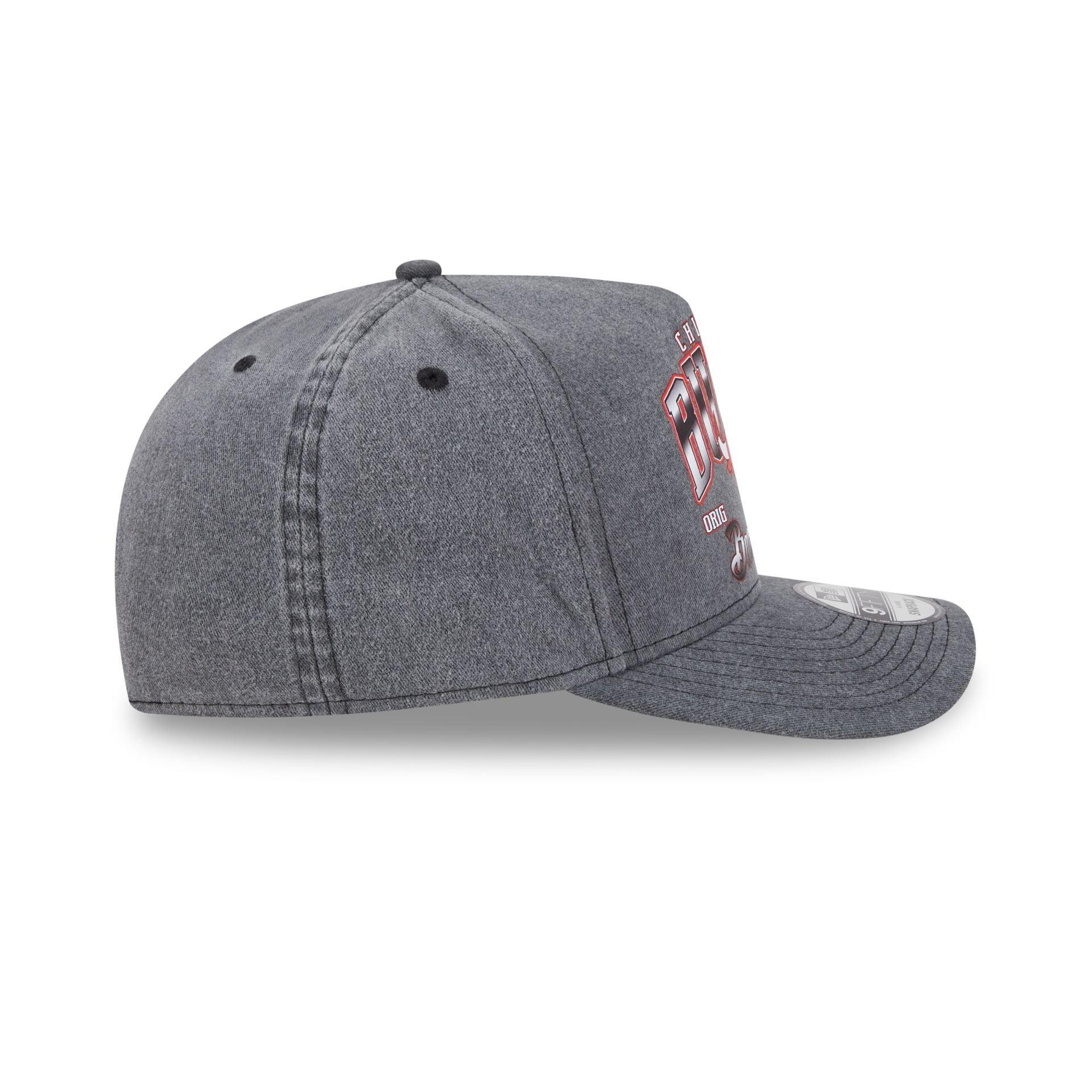 Chicago Bulls Washed 9FIFTY A-Frame Snapback Hat Male Product Image