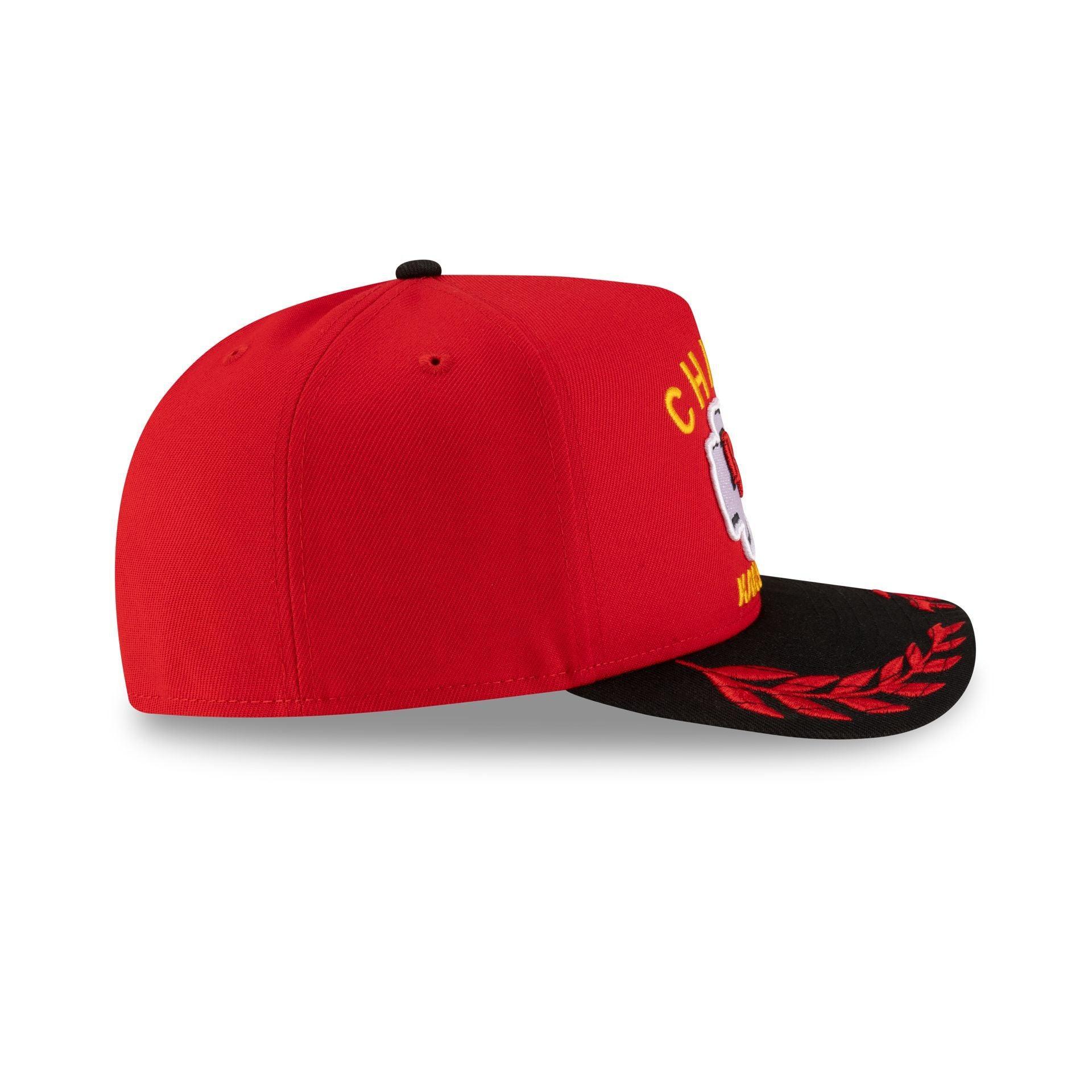 Kansas City Chiefs 2025 Draft Chrome White 59FIFTY A-Frame Fitted Hat Male Product Image