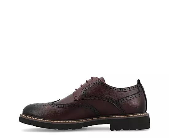 VANCE Campbell Tru Comfort Foam Men's Wingtip Dress Shoes, Size: 8.5, Brown Product Image