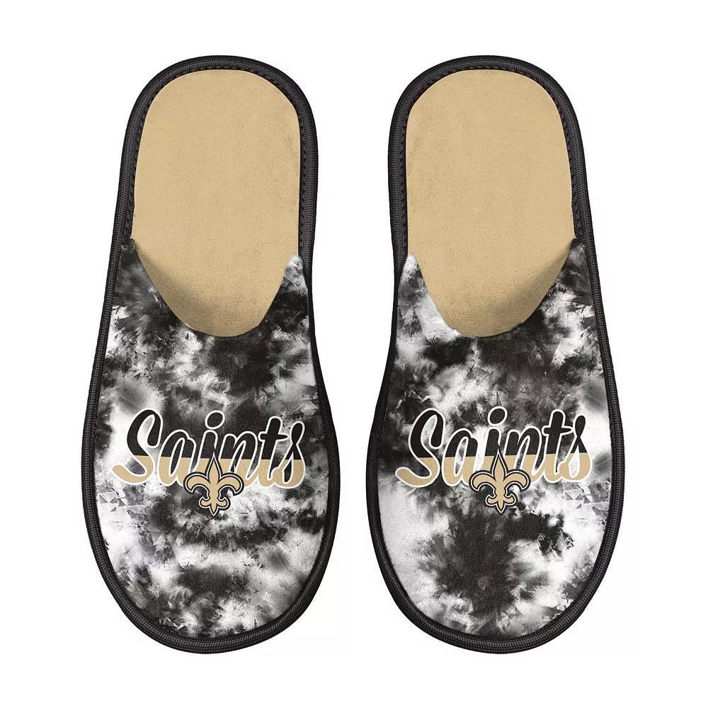 Women's FOCO New Orleans Saints Team Scuff Slide Slippers, Size: Small, Black Product Image