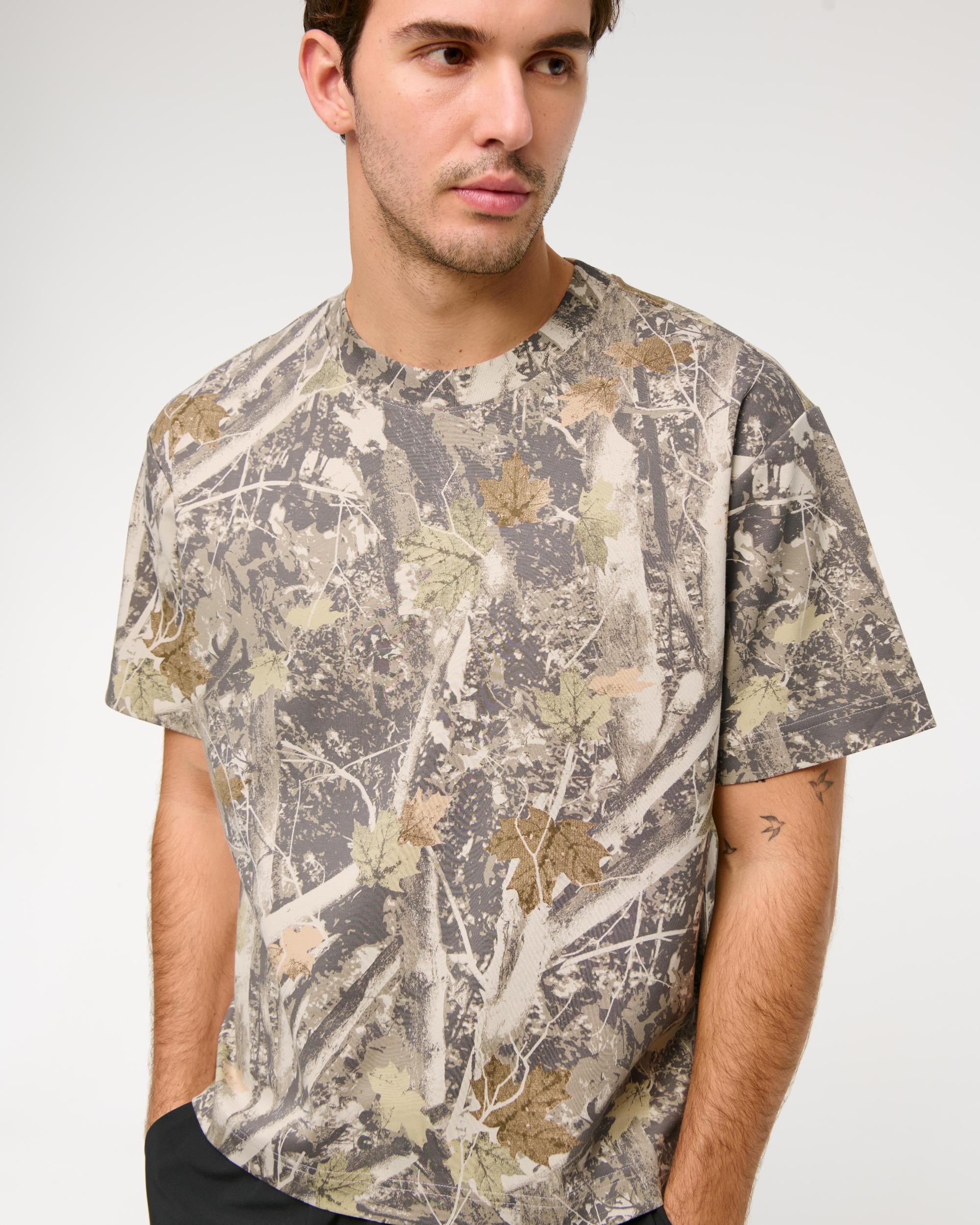 YPB Active Cropped Heavyweight Cotton Tee Product Image