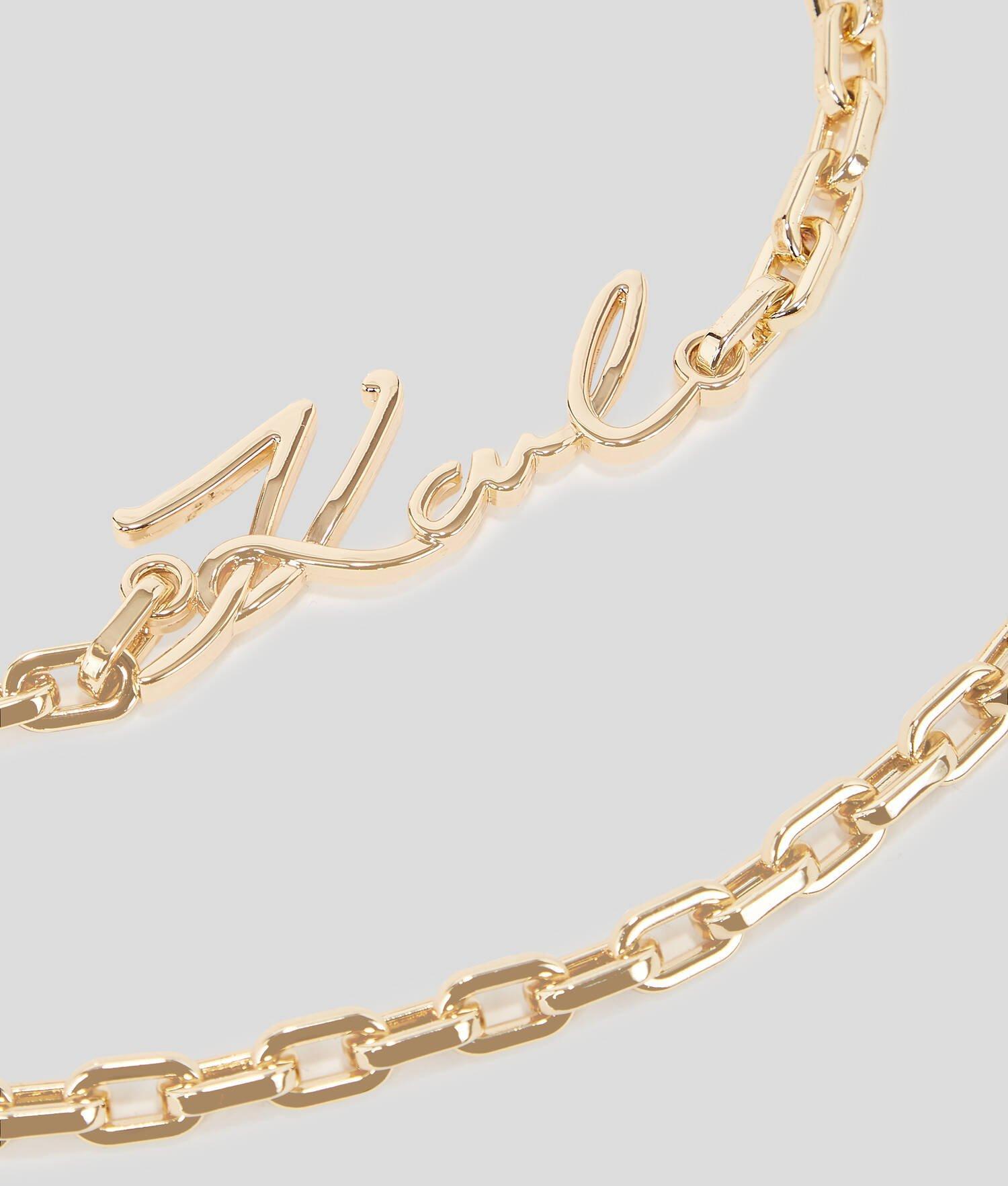 K/SIGNATURE CHAIN SHOULDER STRAP Product Image