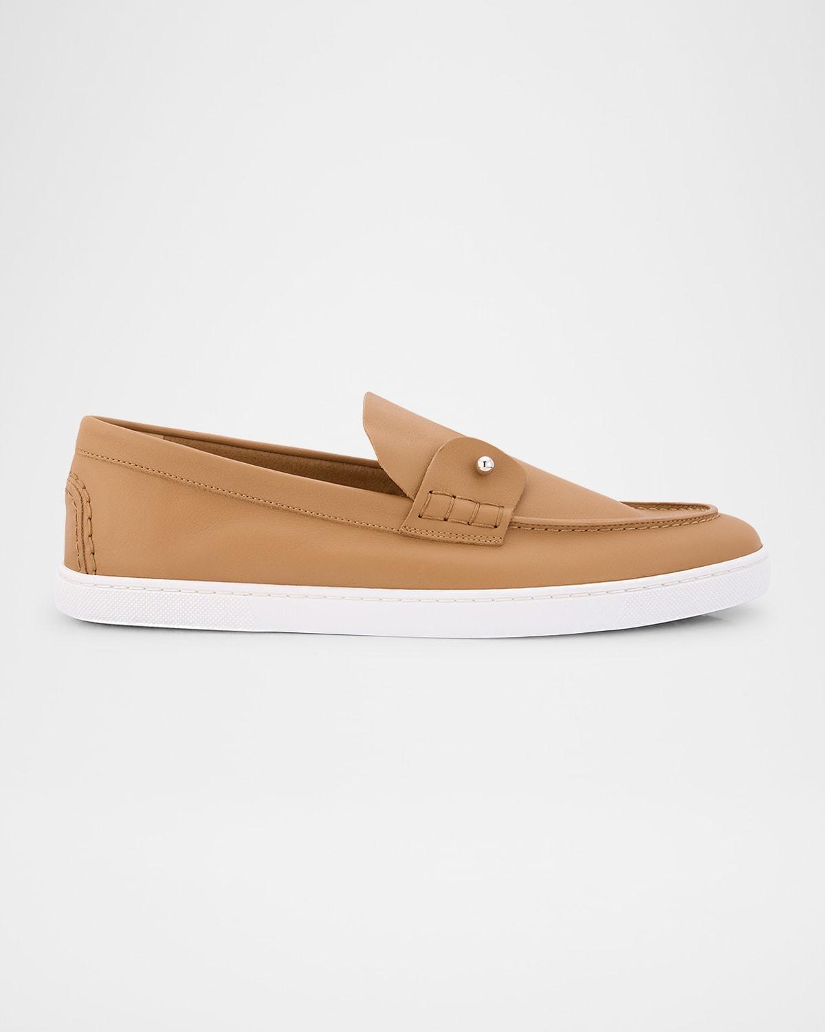 Men's Chambeliboat Leather Loafers Product Image