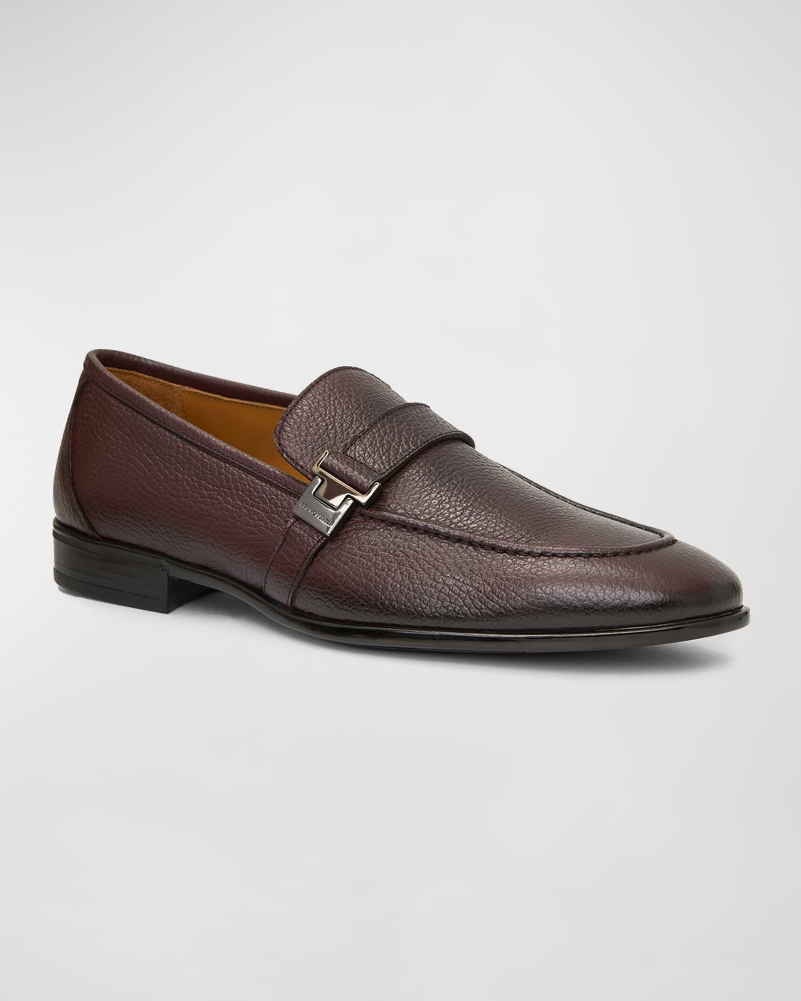 Men's Pathy Leather Boat Shoes Product Image