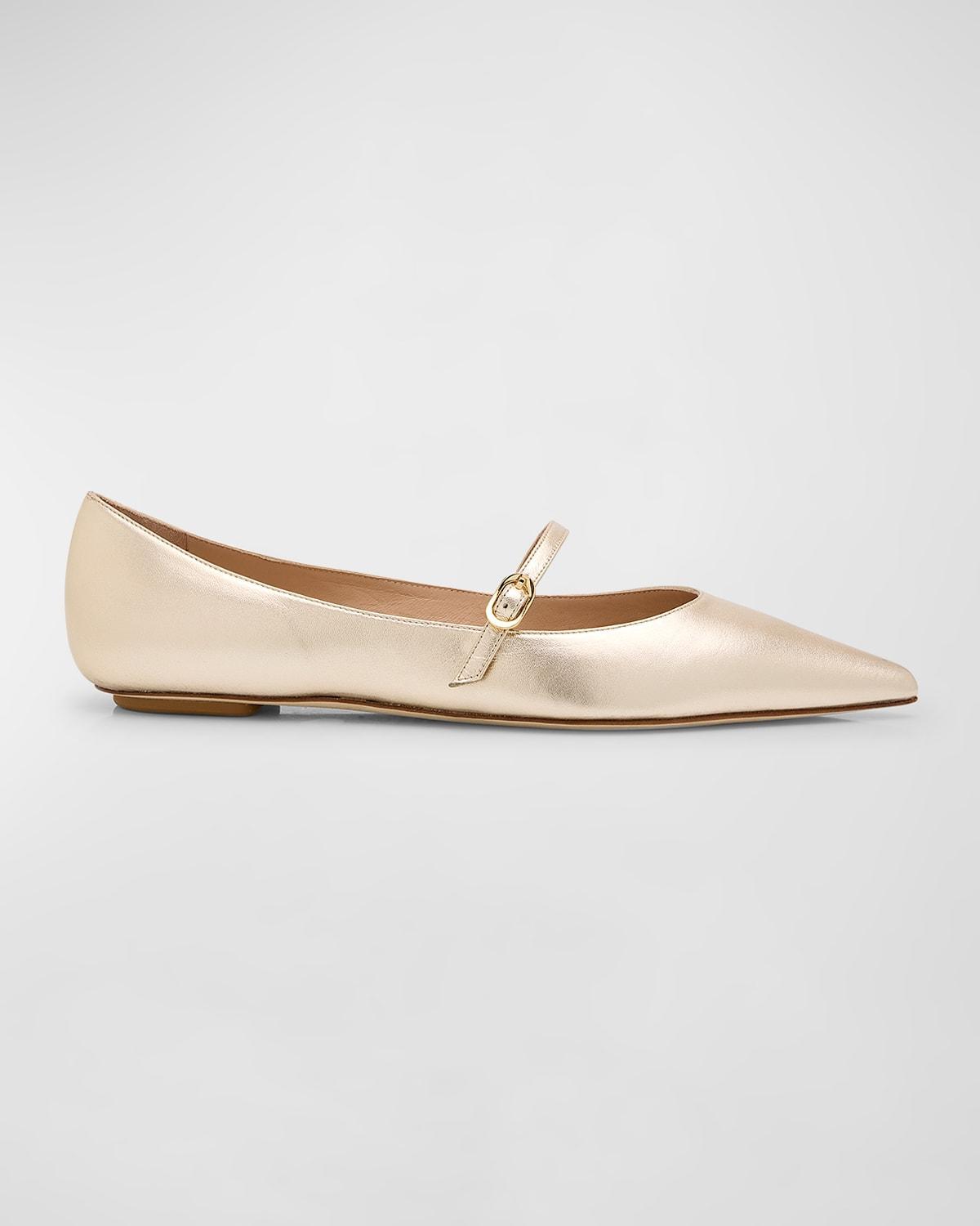Stuart Weitzman Womens Emilia Mary Jane Flats Product Image