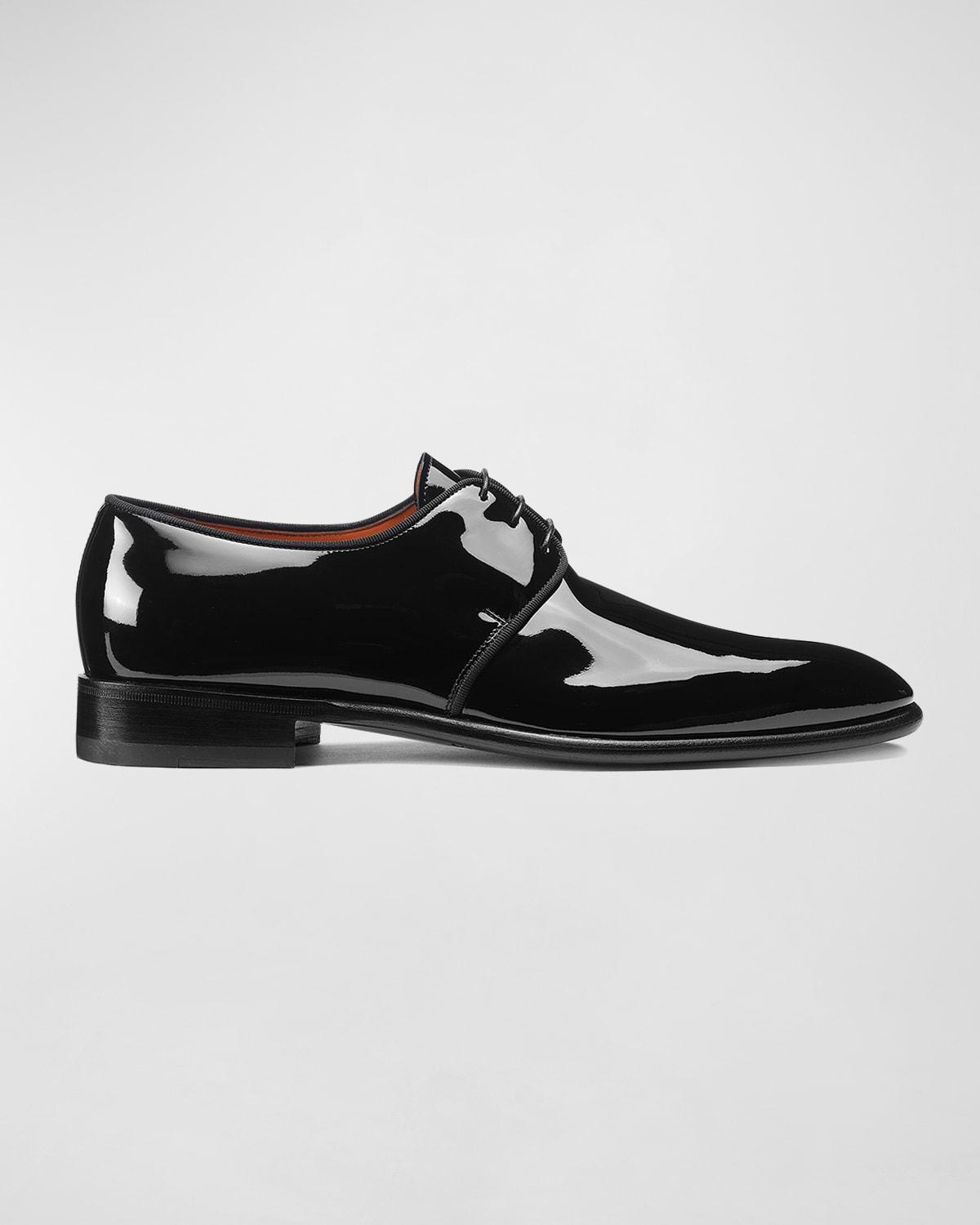 Santoni Mens Isogram-V2-01 Lace Up Formal Dress Shoes Product Image