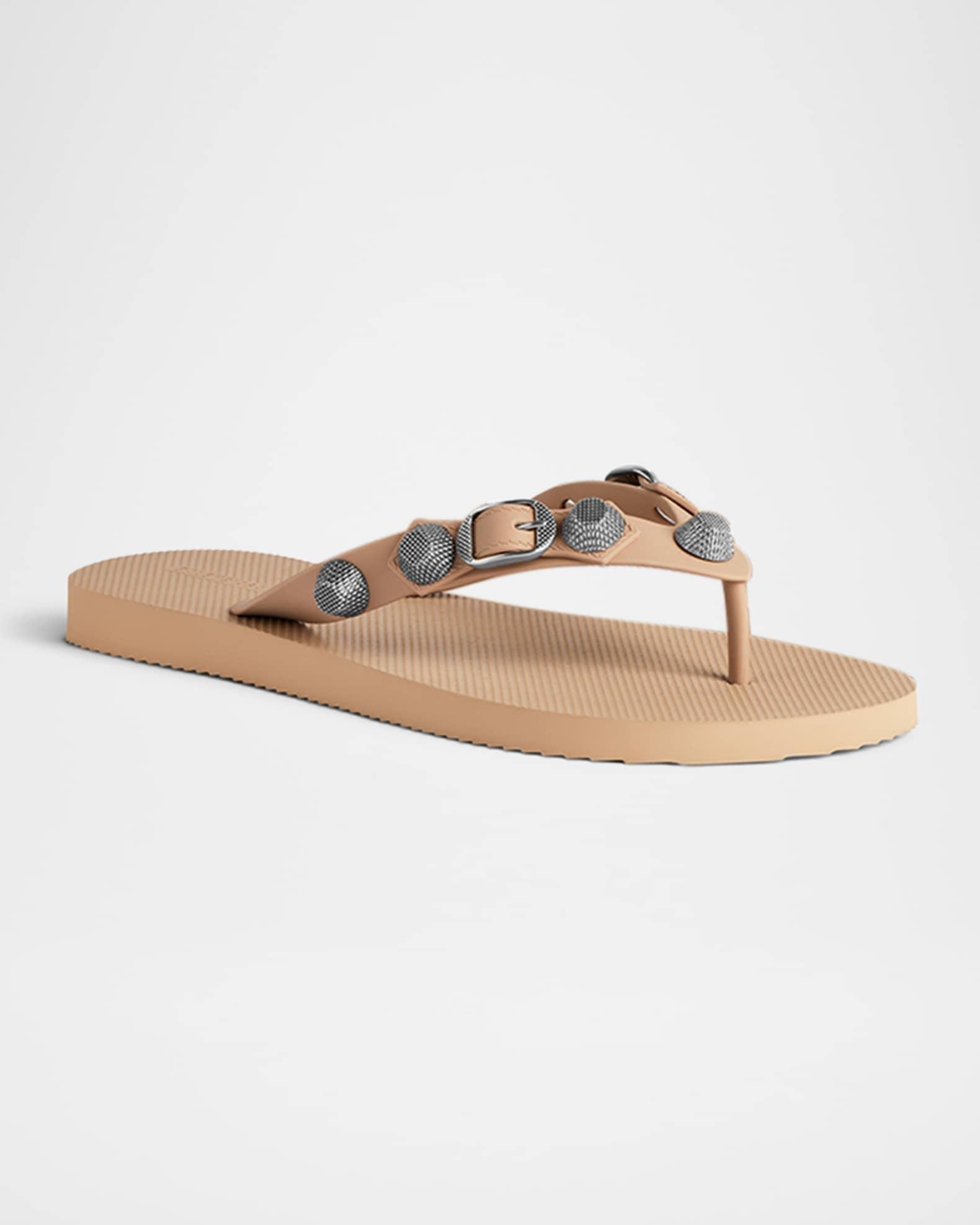 Cagole Studded Flip Flop Sandals Product Image