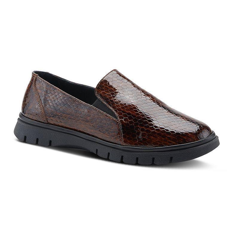 Spring Step Horizon Croco Patent) Women's Shoes Product Image
