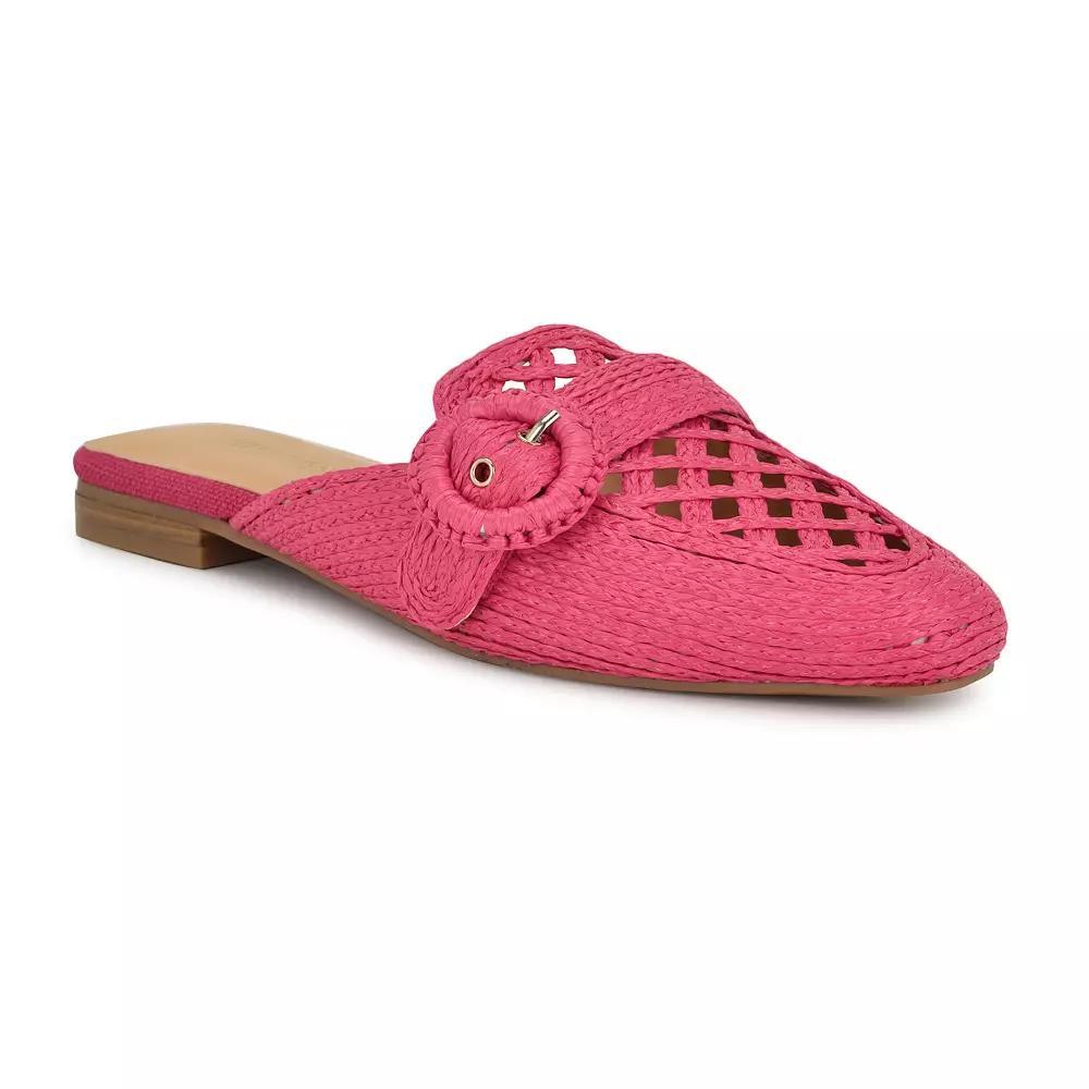 Nine West Caspe Women's Casual Slip-On Pointy Toe Mules, Size: 9.5, Pink Product Image