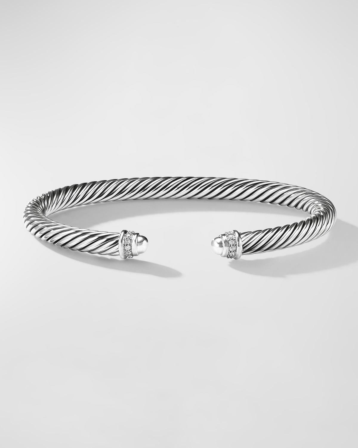 David Yurman Cable Classics Bracelet with Diamonds, 5mm Product Image