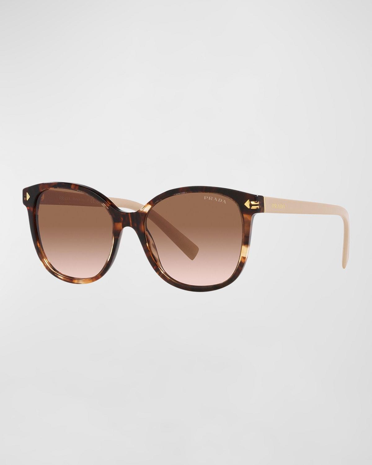 PRADA Woman Sunglass Pr 22zsf In Brown Gradient Product Image