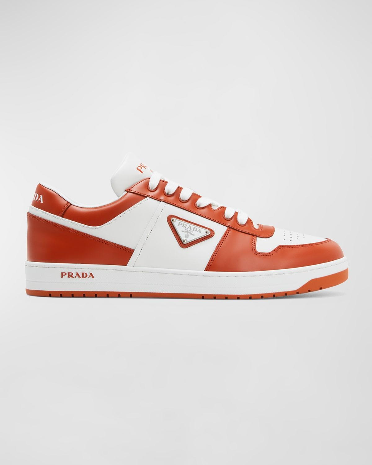 Mens Downtown Leather Sneakers Product Image