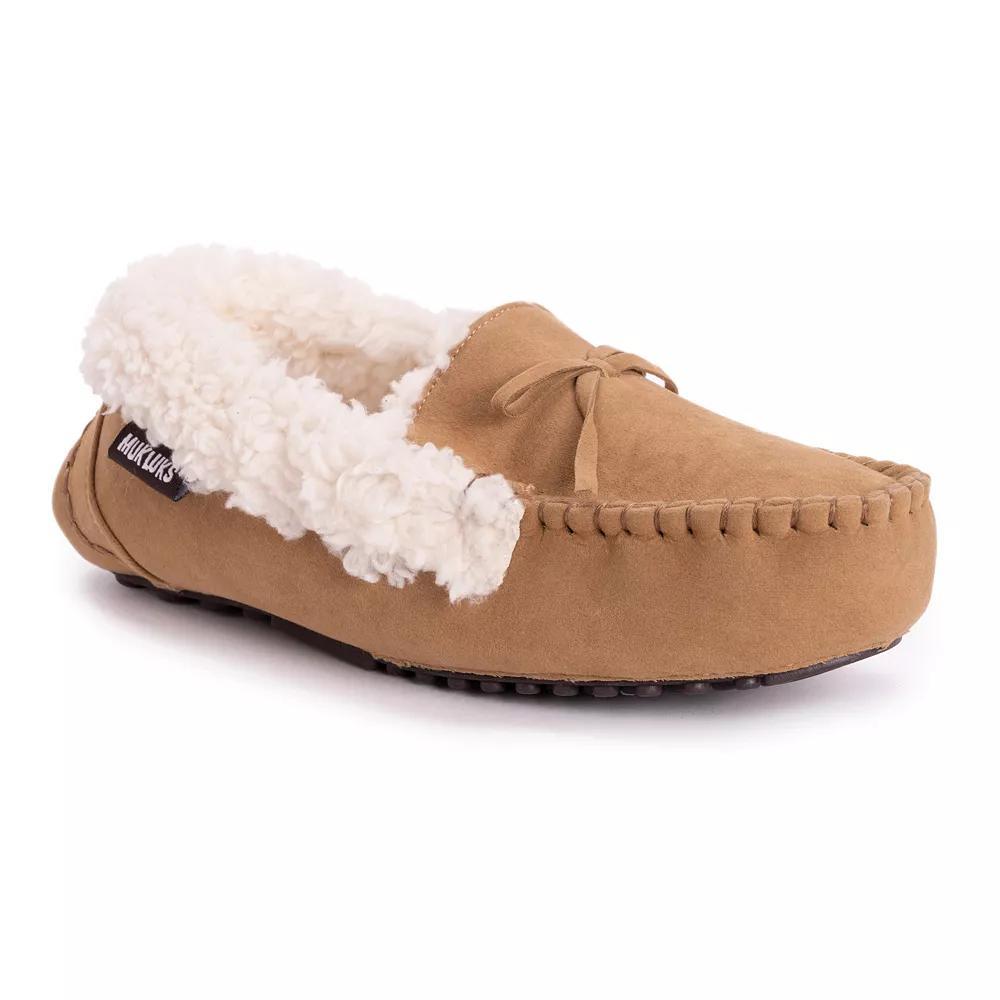 MUK LUKS Jaylah Women's Moccasin Slippers, Size: 7, Camel Product Image