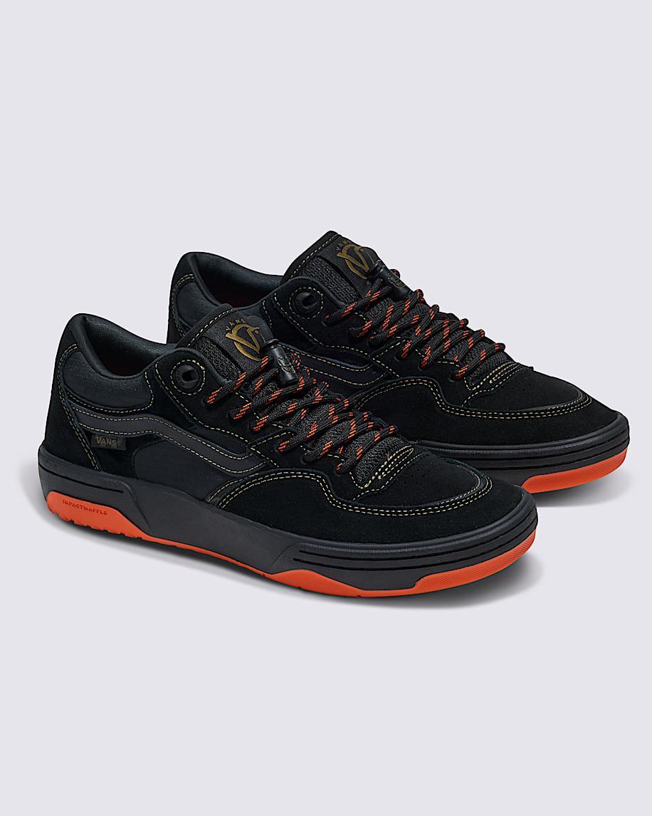 Vans X Spitfire Wheels Rowan 2 Shoe in Black / Flame Orange| Vans US Product Image