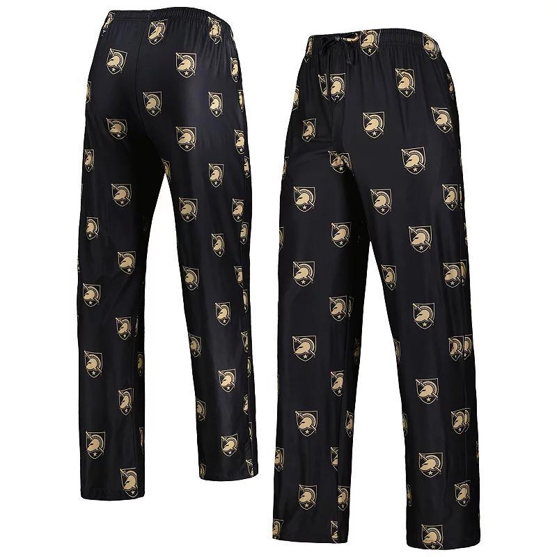 Men's Concepts Sport Black Army Black Knights Logo Flagship Allover Print Pants, Size: XL, Nc2 Black Product Image