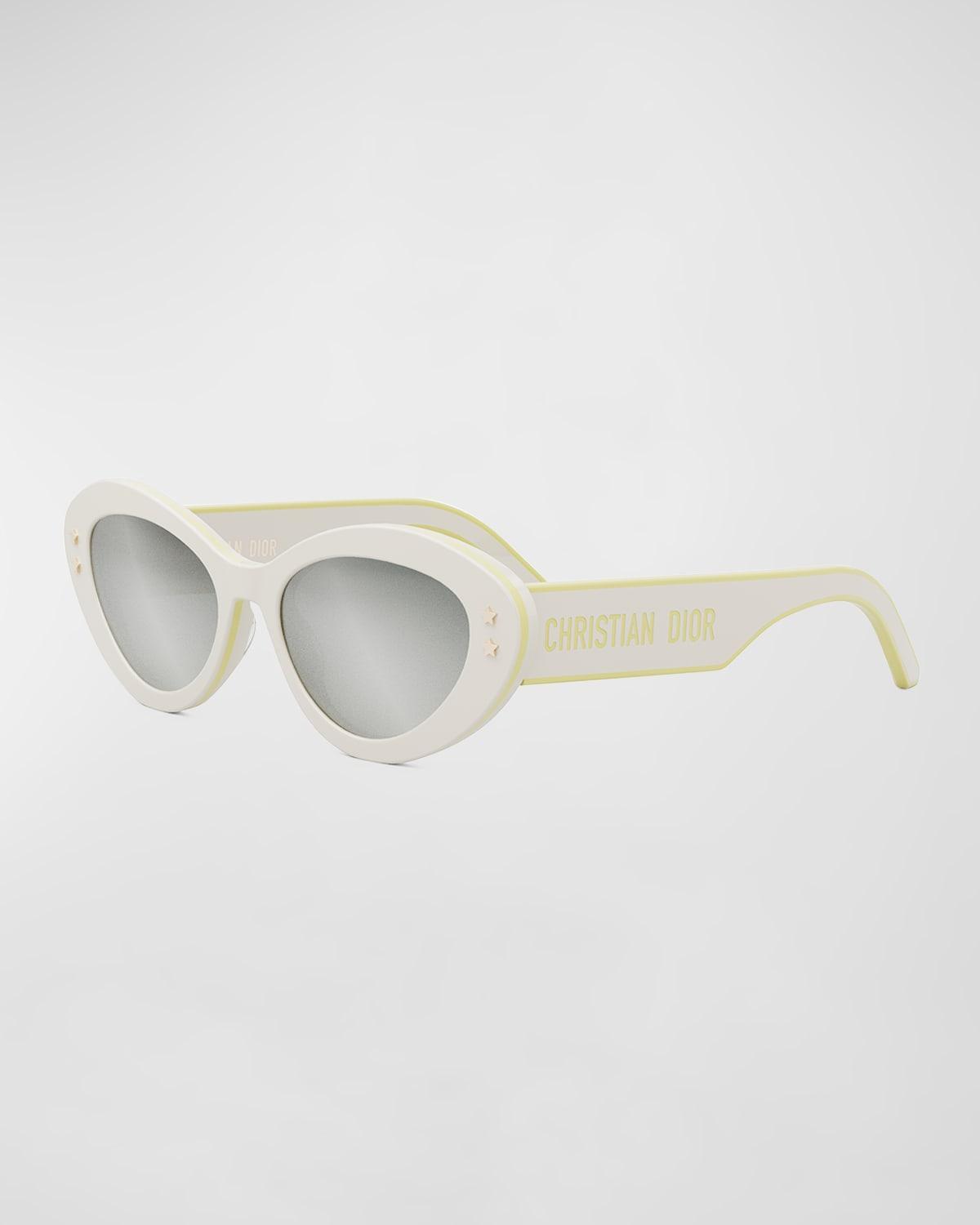 Mens Bold Blue Light-Blocking Square Glasses Product Image