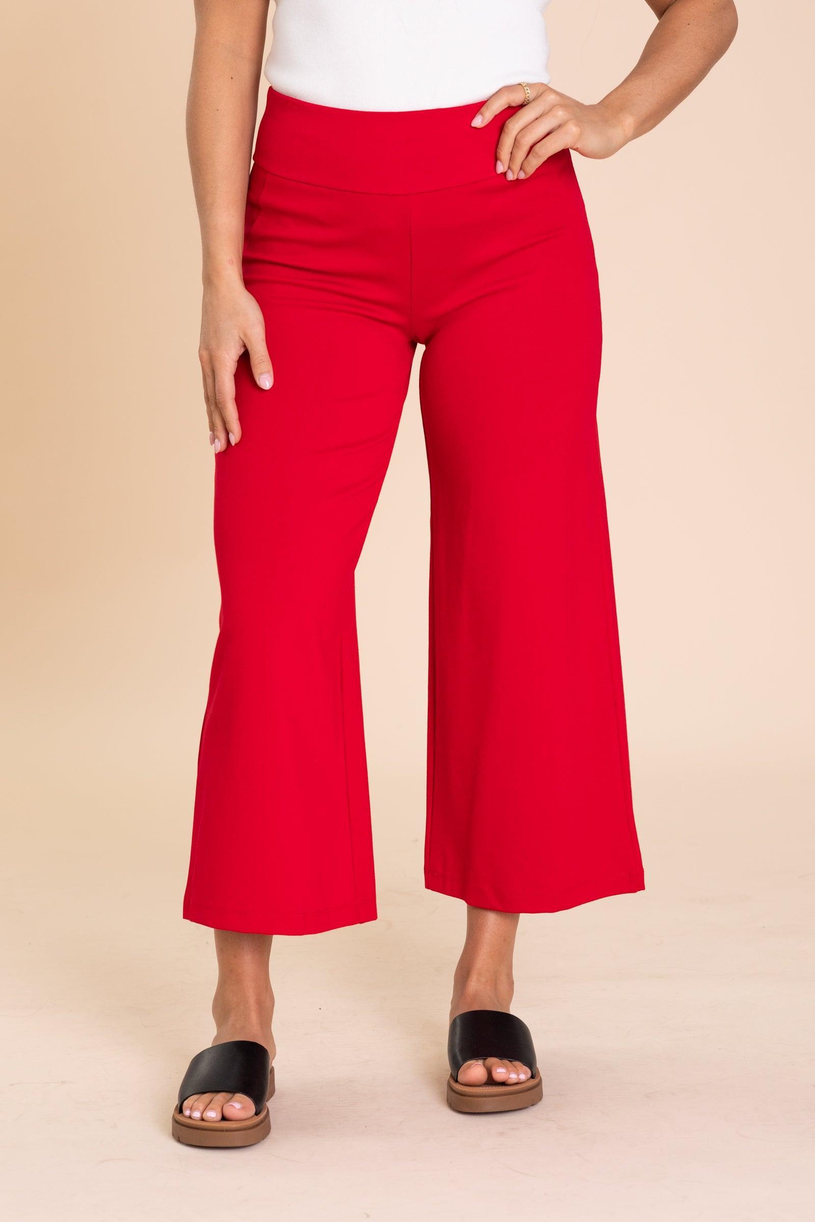 The Magic Cropped Wide Leg Pant Product Image