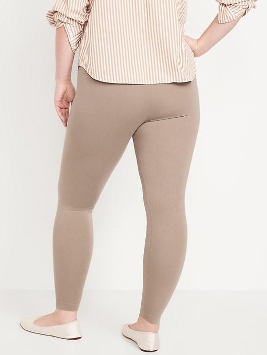 High-Waisted Jersey Leggings Product Image