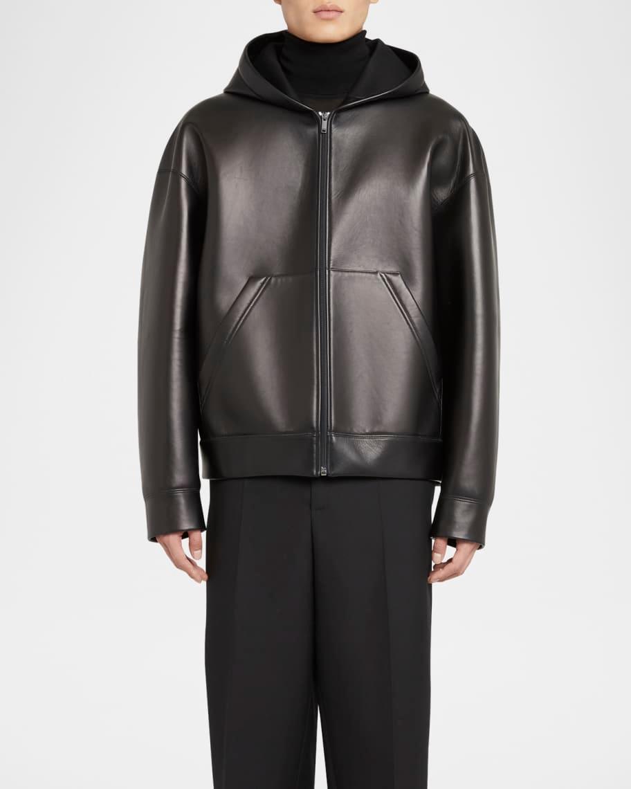 Mens Master Glove Full-Zip Leather Jacket Product Image
