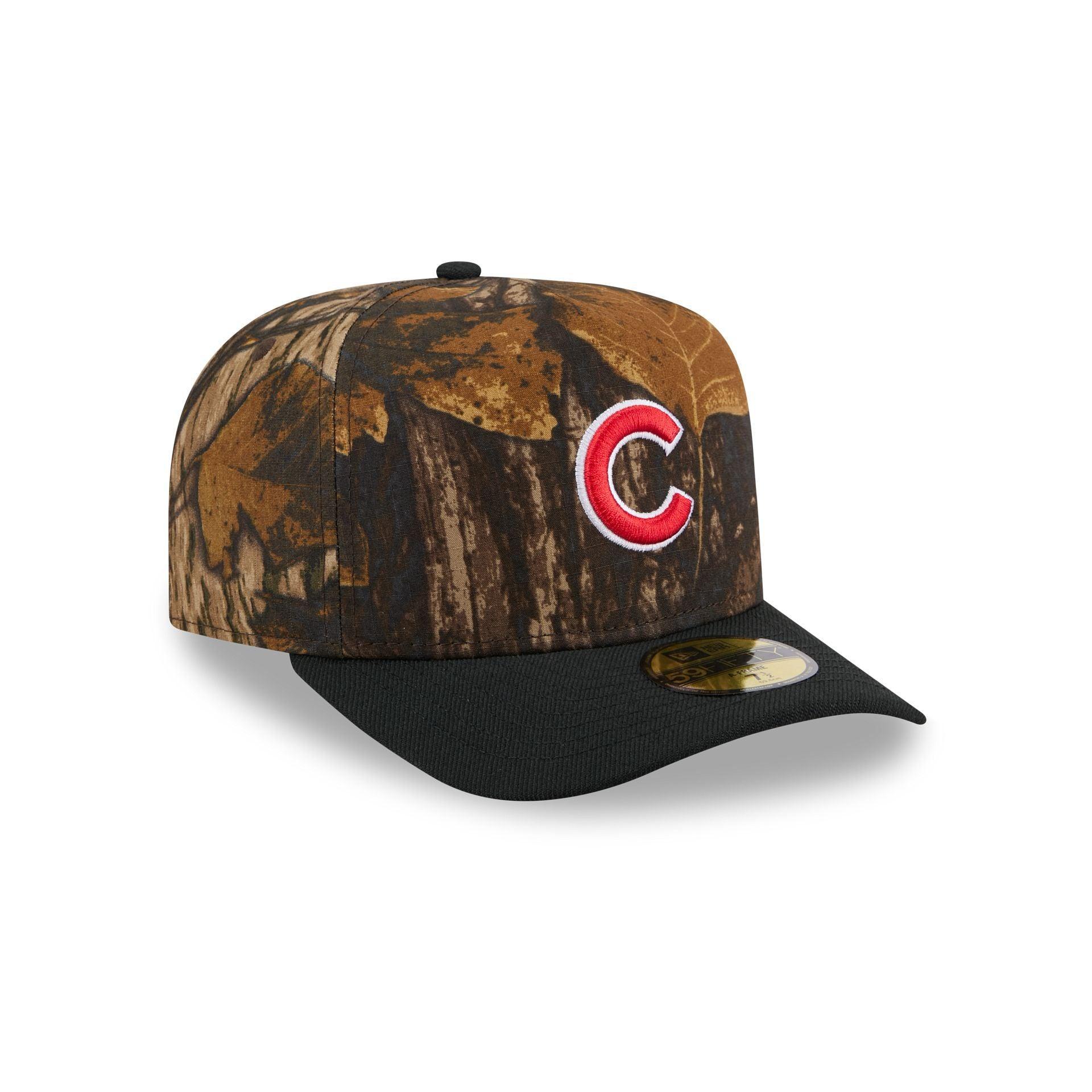 Chicago Cubs Ripstop Camo 59FIFTY A-Frame Fitted Hat Male Product Image